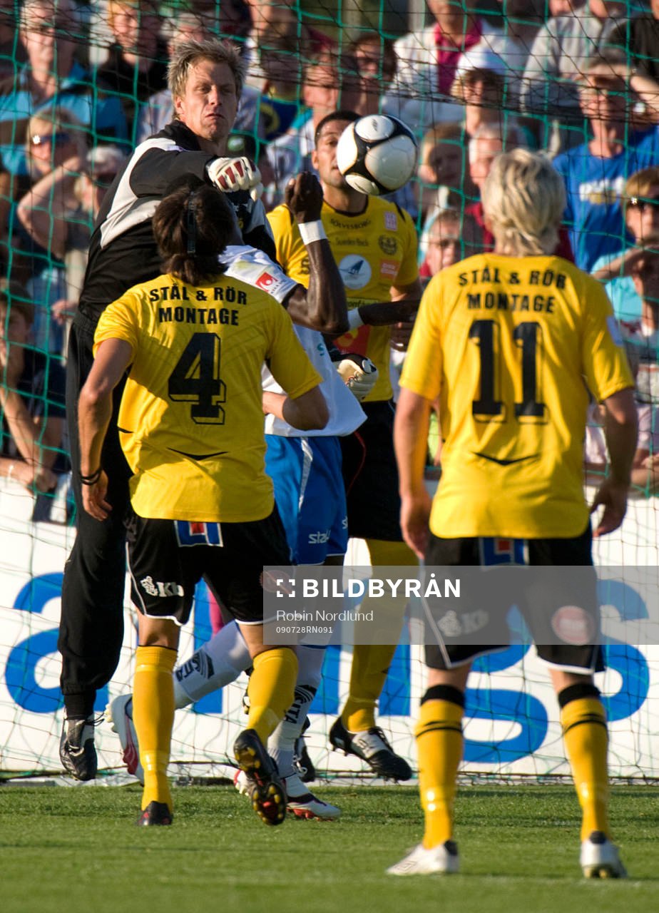 Mattias Asper, Målvakt Mjällby