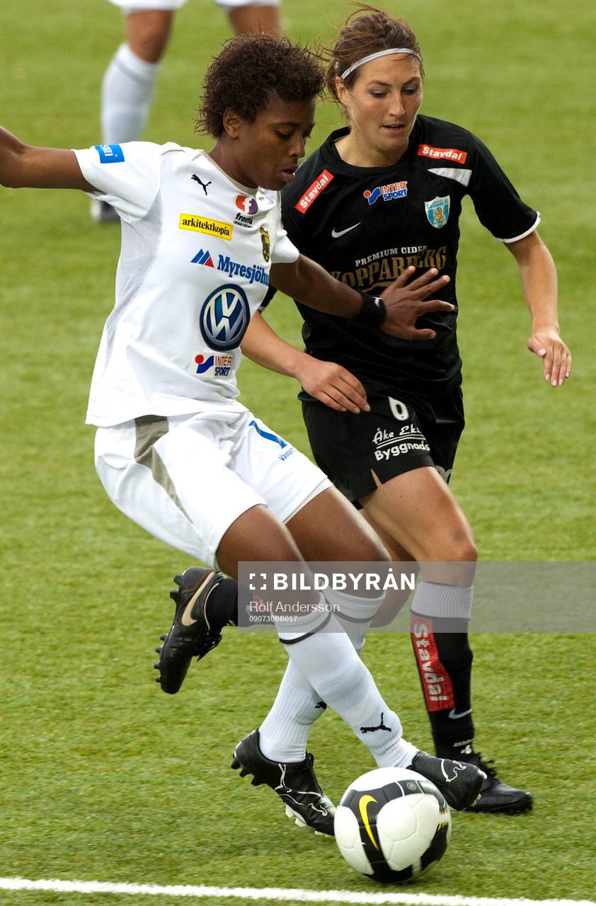 Elaine Moura och Anna Ahlstrand