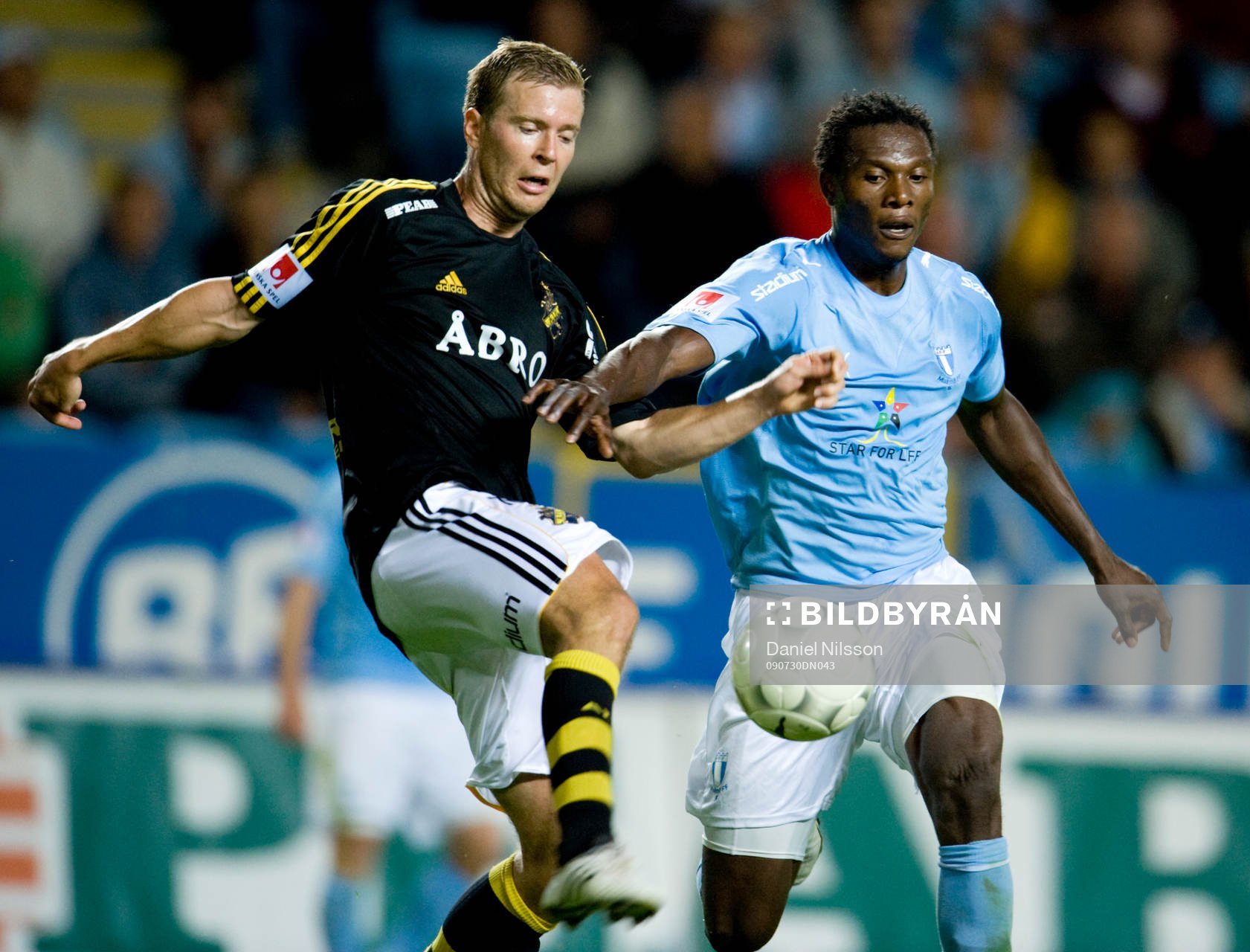 Edward Ofere, Malmö och Per Karlsson, AIK