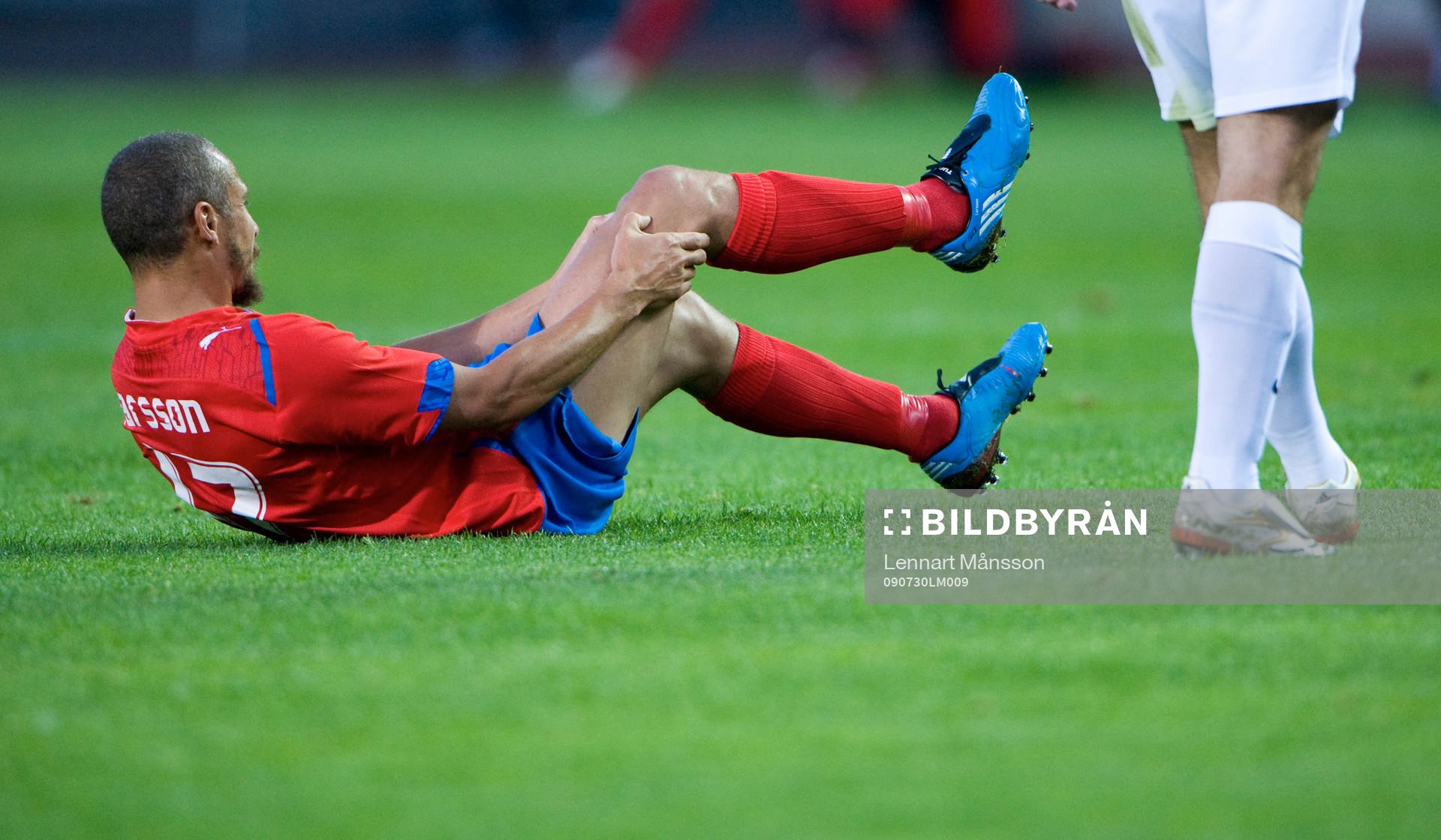 Henrik Larsson skadad