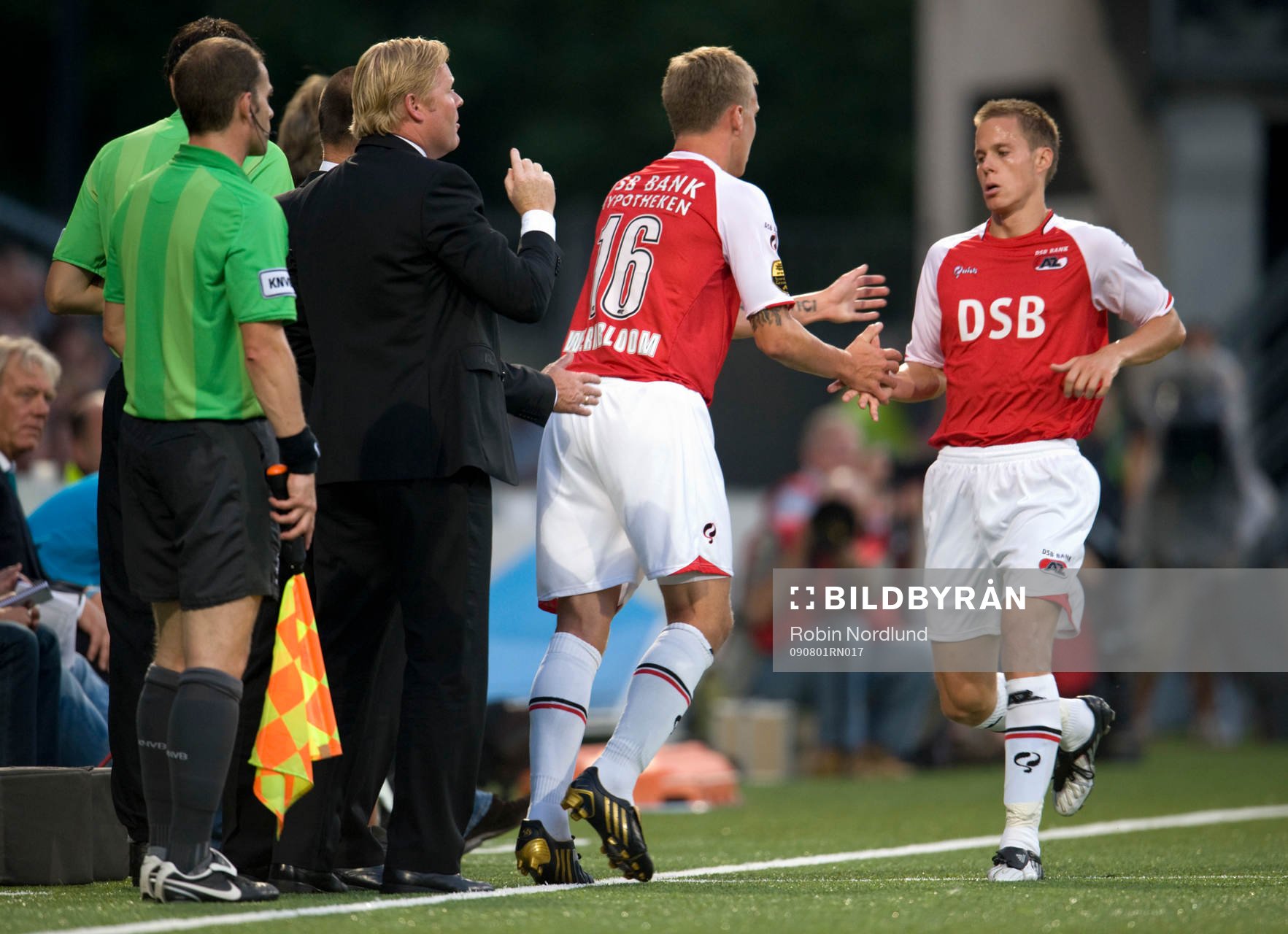 Pontus Wernbloom, AZ byts in