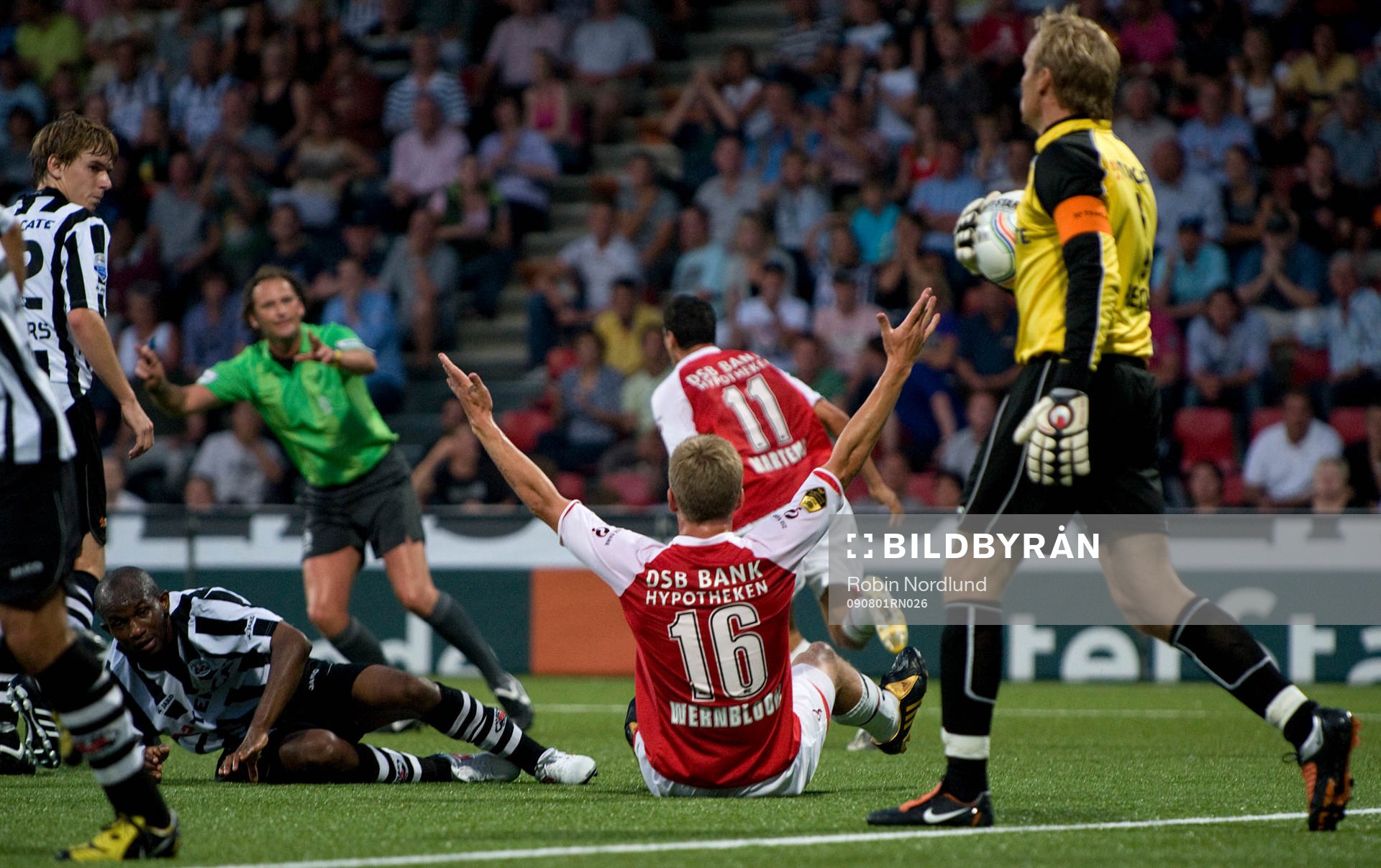 Pontus Wernbloom, AZ blir arg