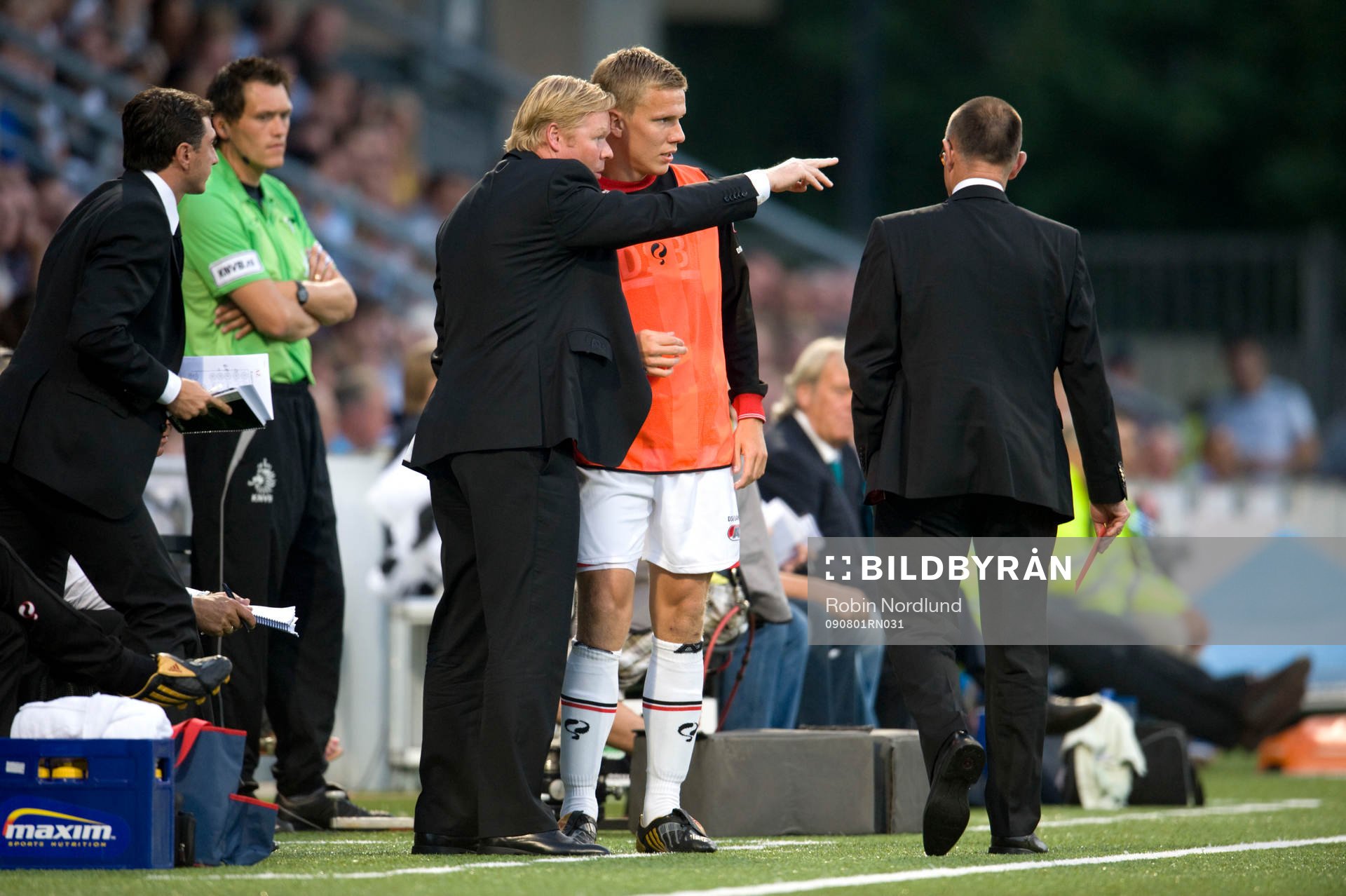 Pontus Wernbloom, AZ och tränare Ronald Koeman