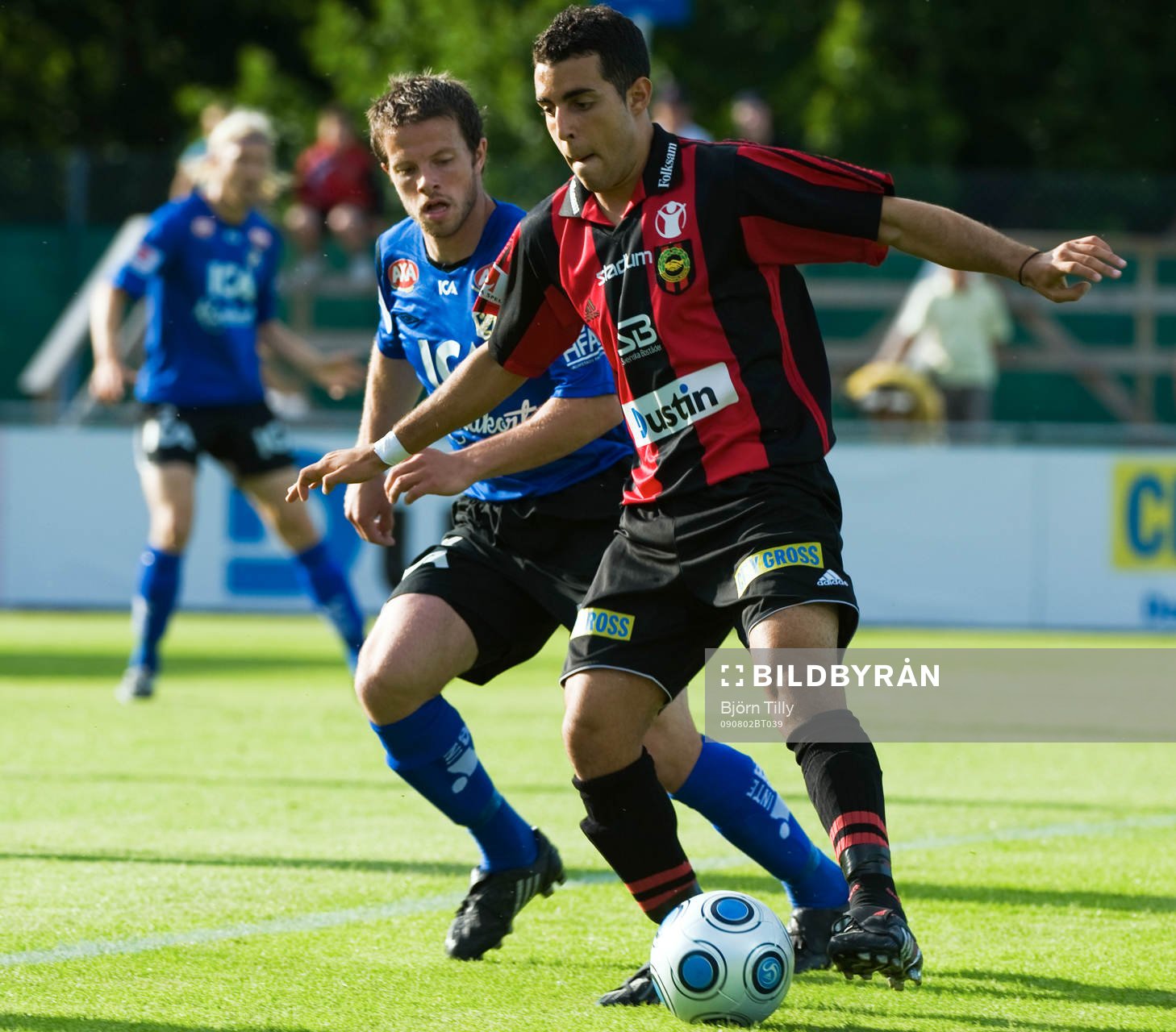 Jonas Gudni Saevarsson, Halmstad och Dalil Benyahia,