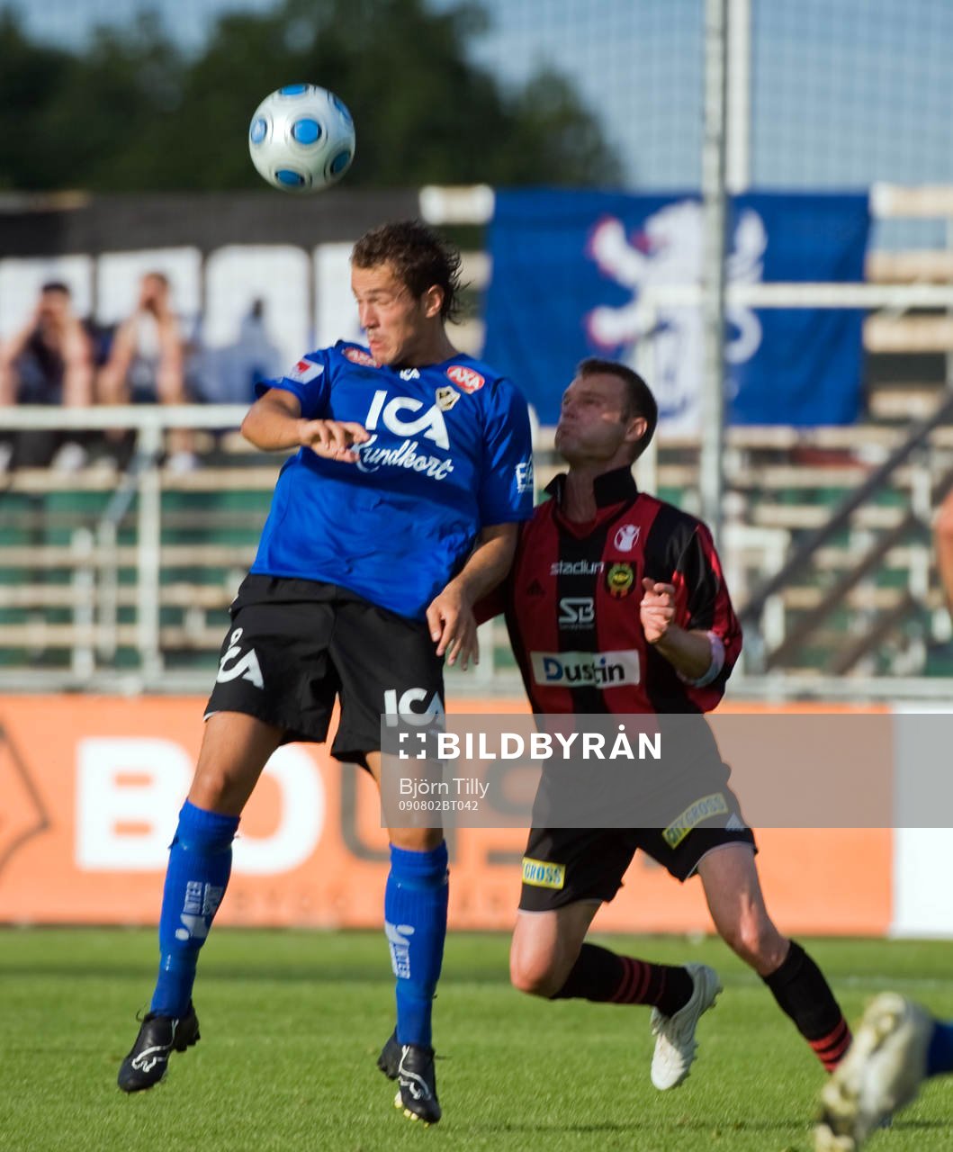 Emir Kujovic, Halmstad och Mikkel Jensen, Brommapojkarna