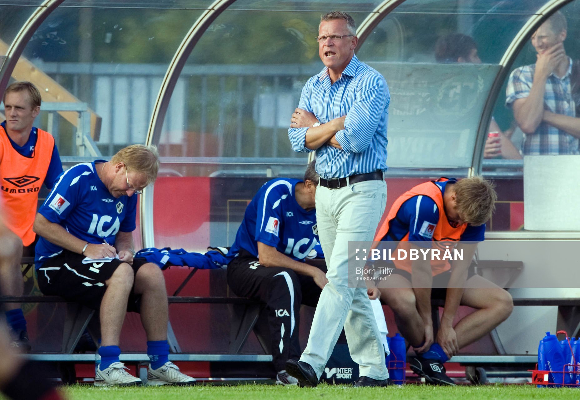 Jan Andersson, tränare, Halmstad