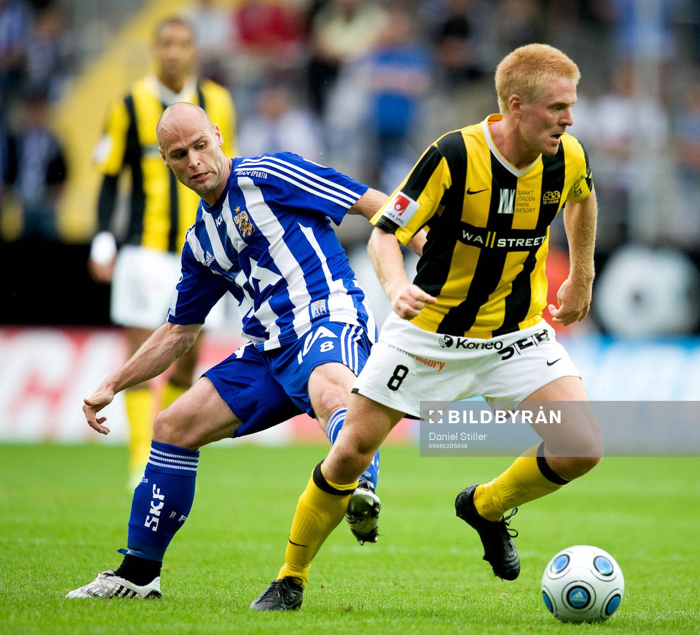 Josef Karlsson, Häcken. Thomas Olsson, IFK Göteborg