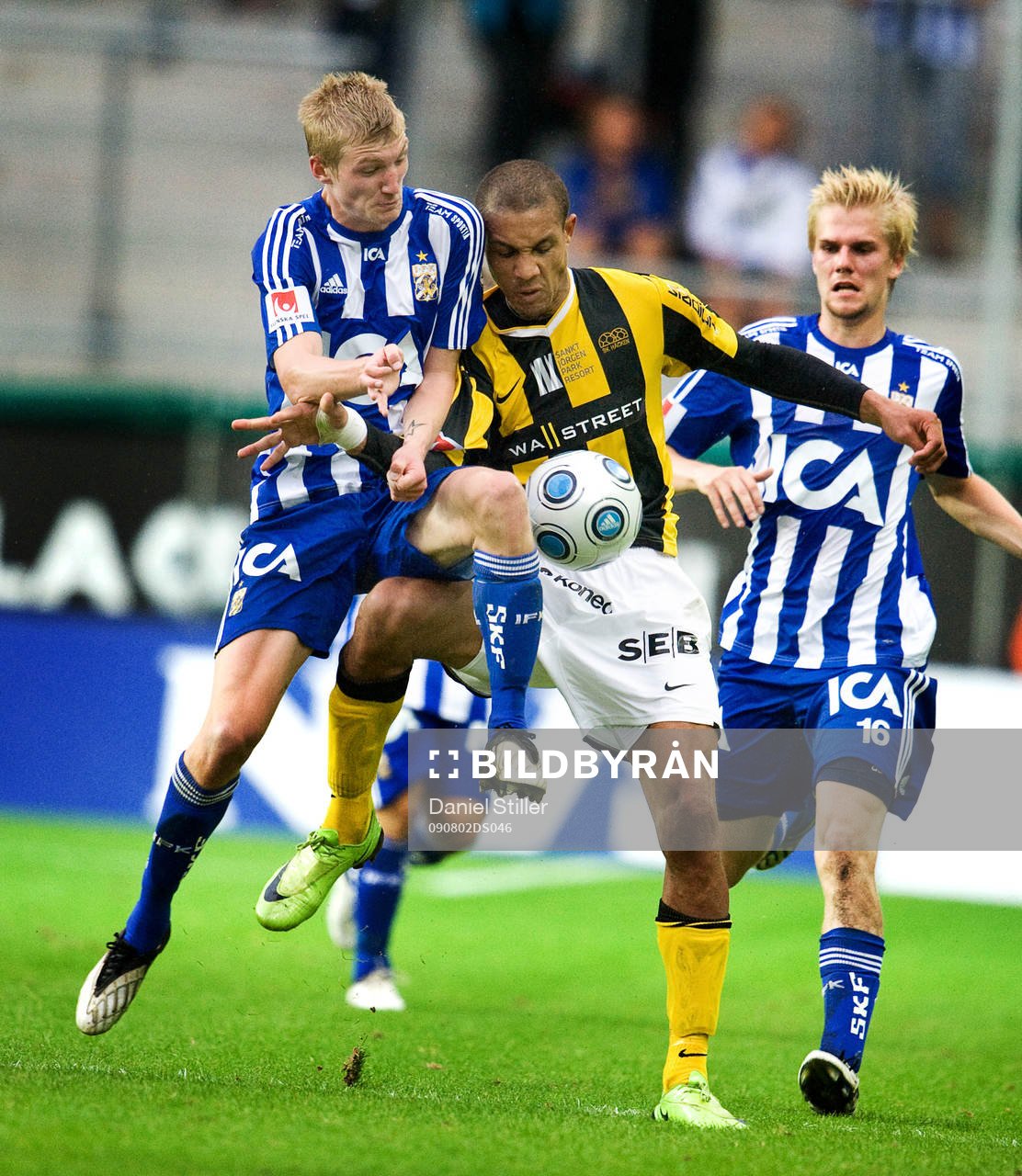Mathias Ranégie, Häcken. Sebastian Eriksson, IFK Göteborg