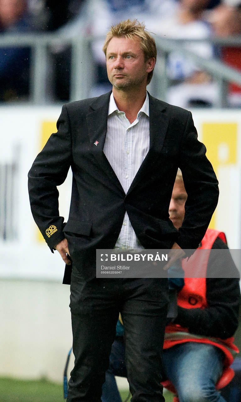 Peter Gerhardsson, tränare Häcken