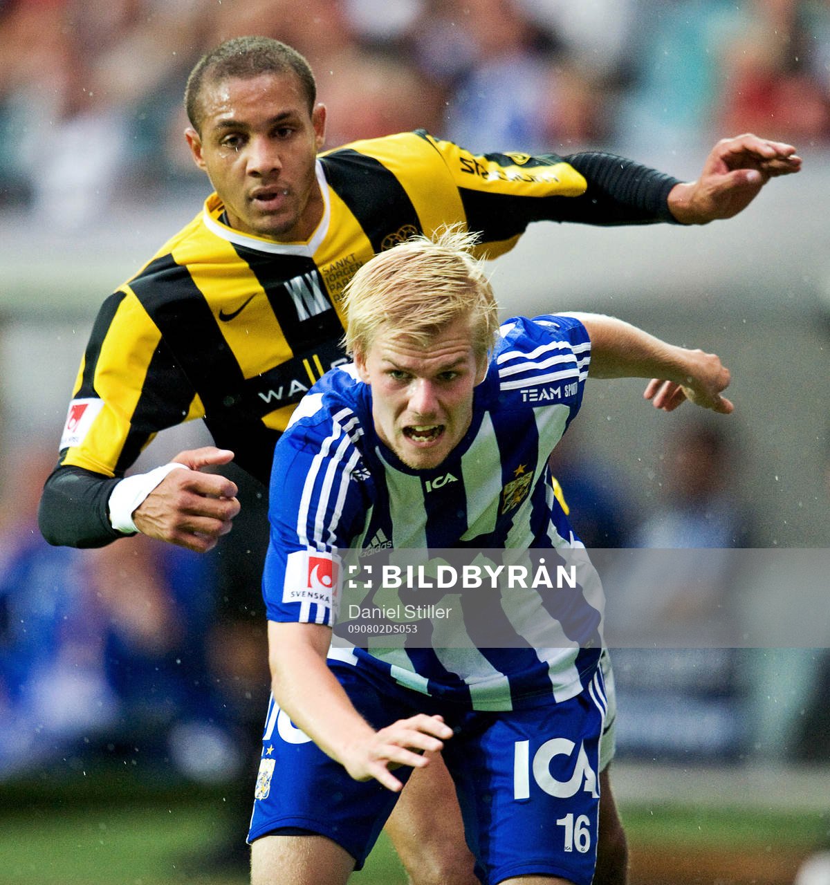 Sebastian Eriksson, IFK Göteborg. Mathias Ranégie, Häcken