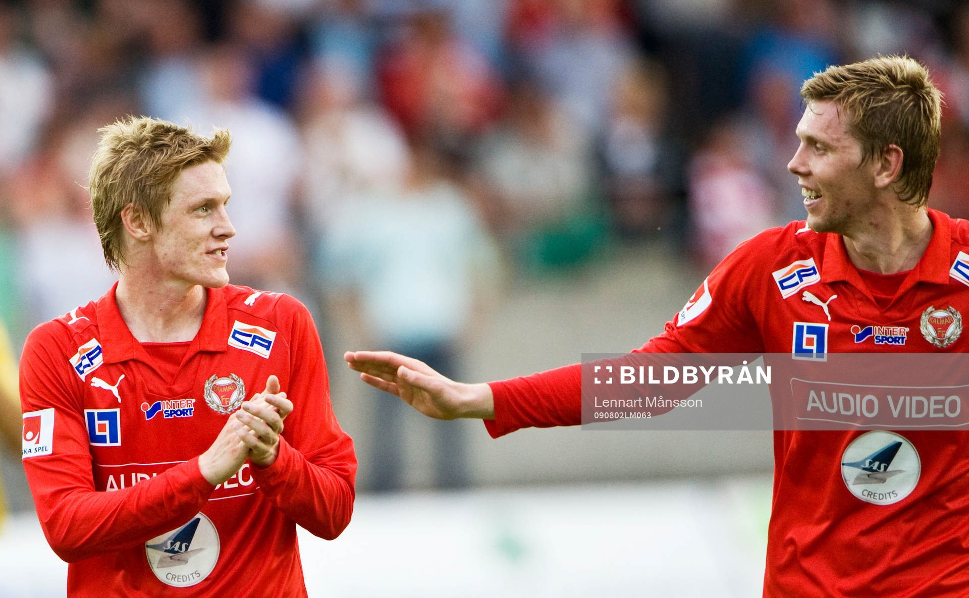 Rasmus Elm och David Elm, glädje