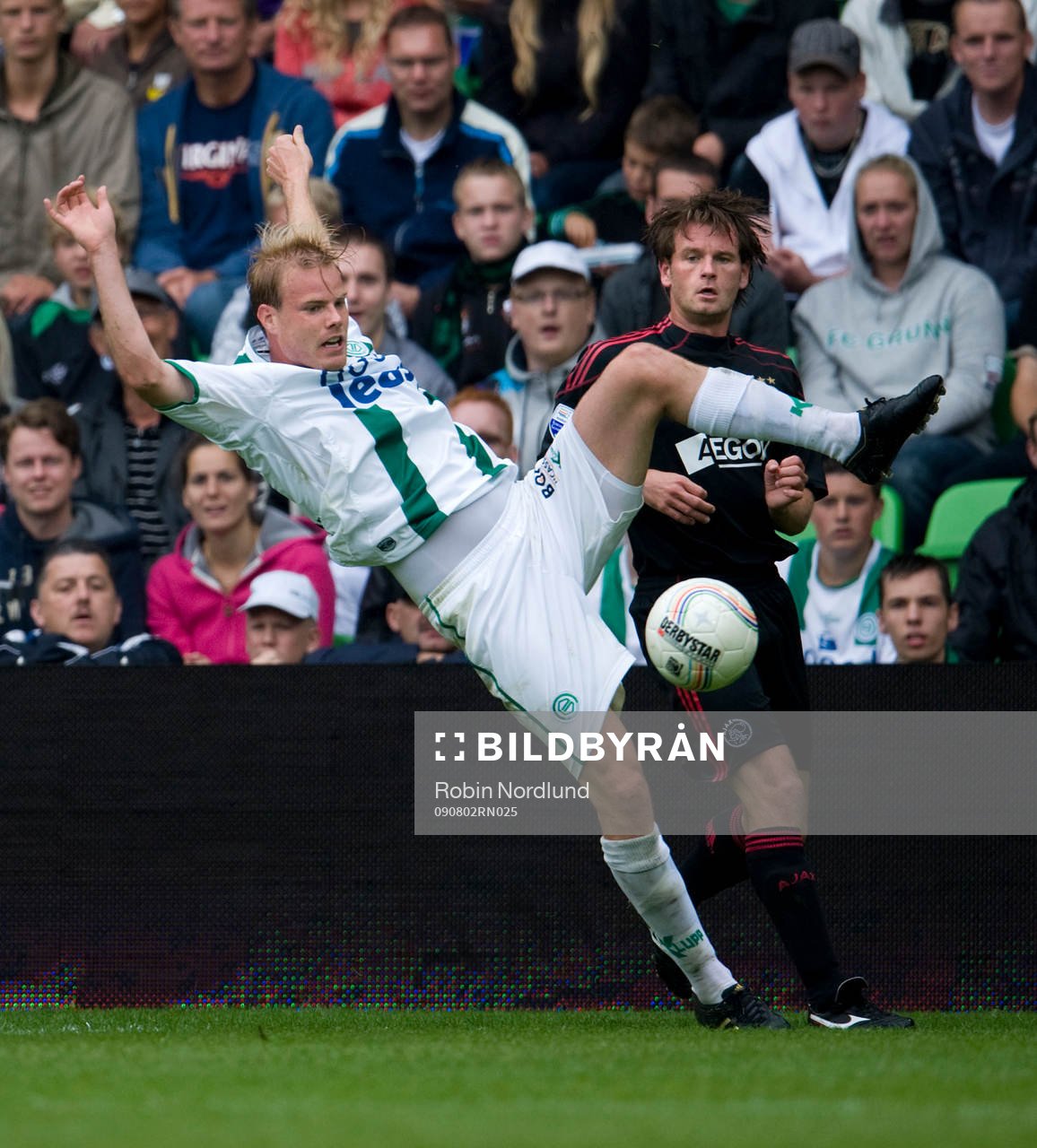 Fredrik Stenman, Groningen mot Robbie Wielaert, Ajax
