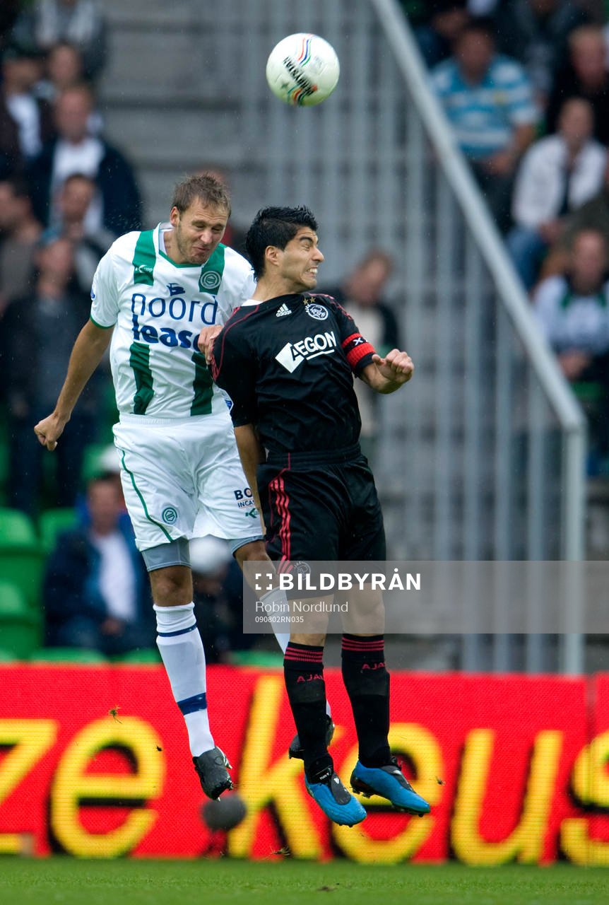 Andreas Granqvist, Groningen i nickduell mot Luis Suárez,