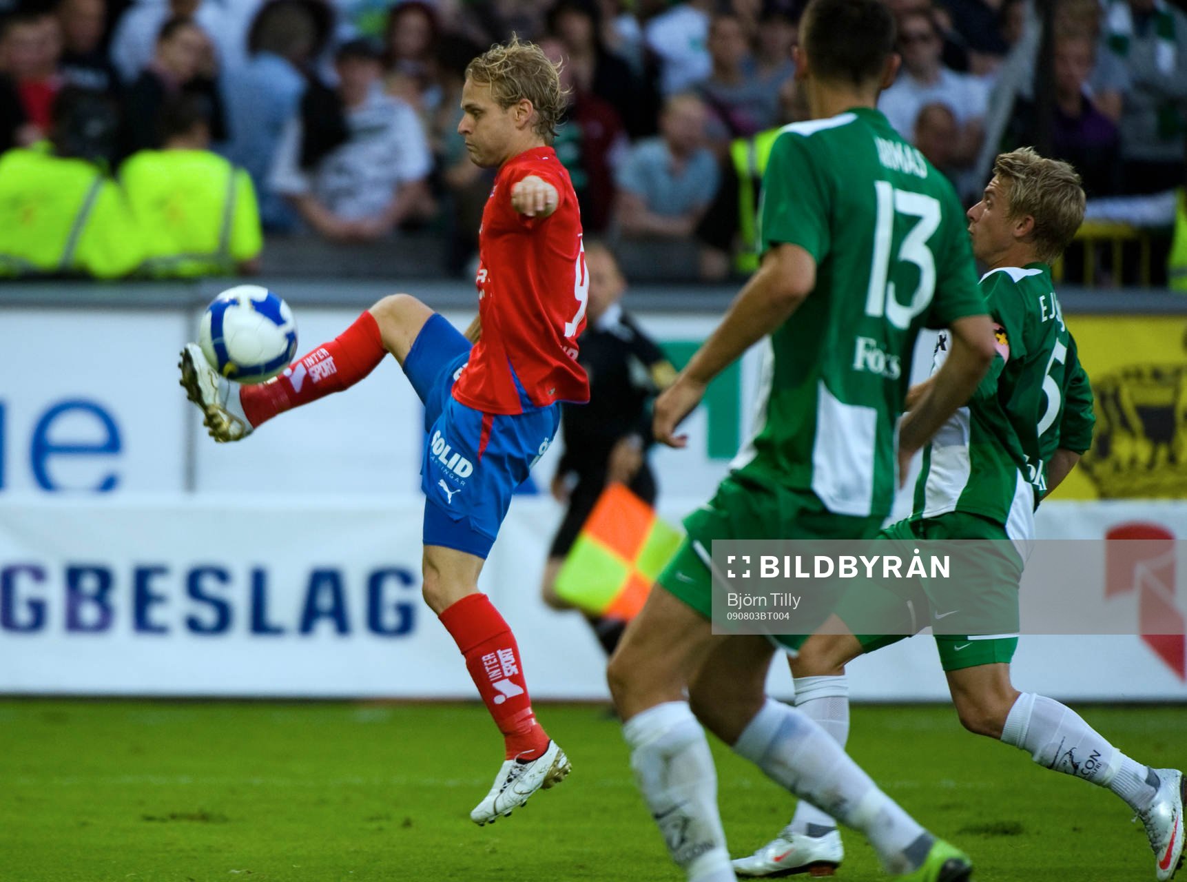 Erik Sundin, Helsingborg gjorde 0-2