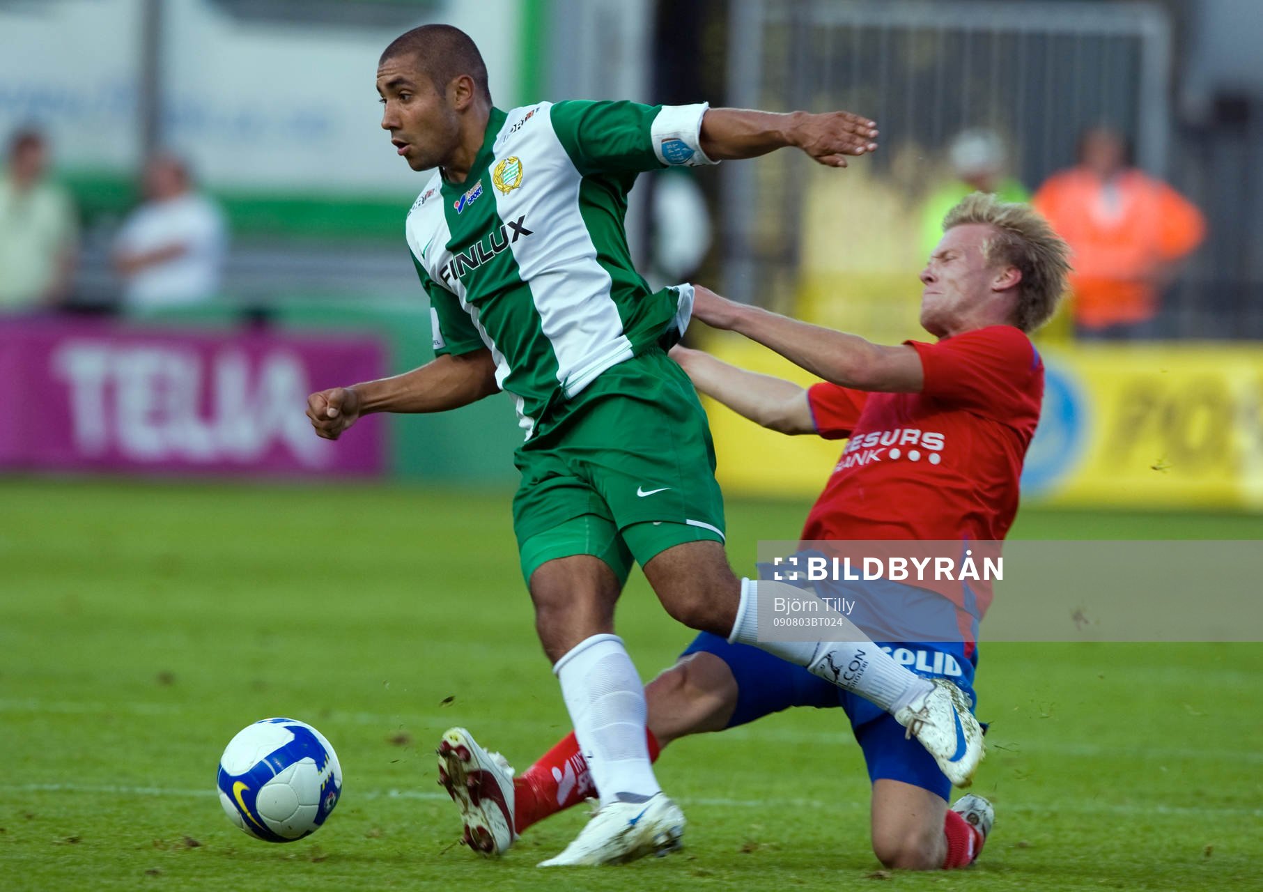 Sebastian Castro Tello, Hammarby och Andreas Landgren,