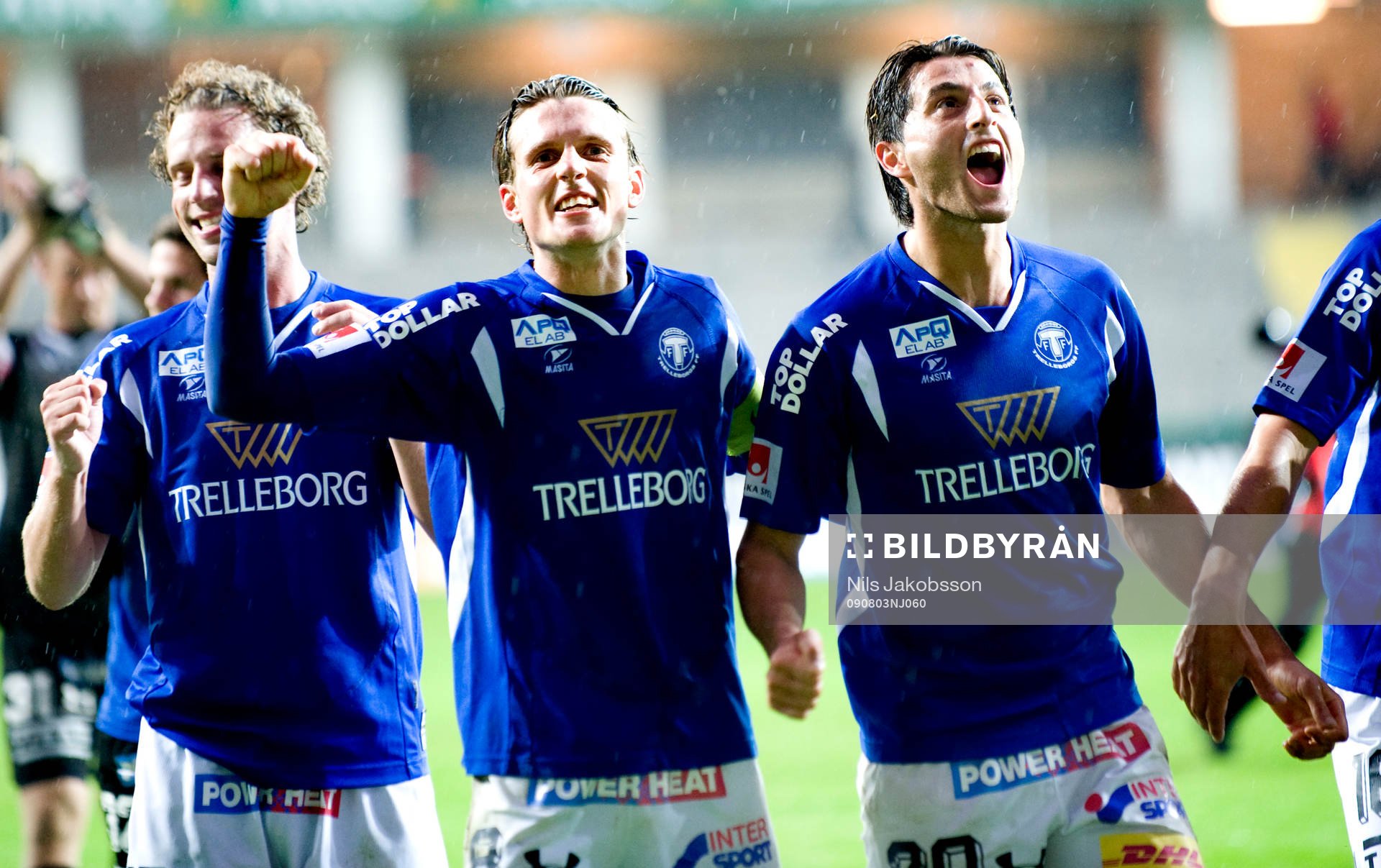 Kristian Haynes, Yousef Fakhro, Trelleborg jubel