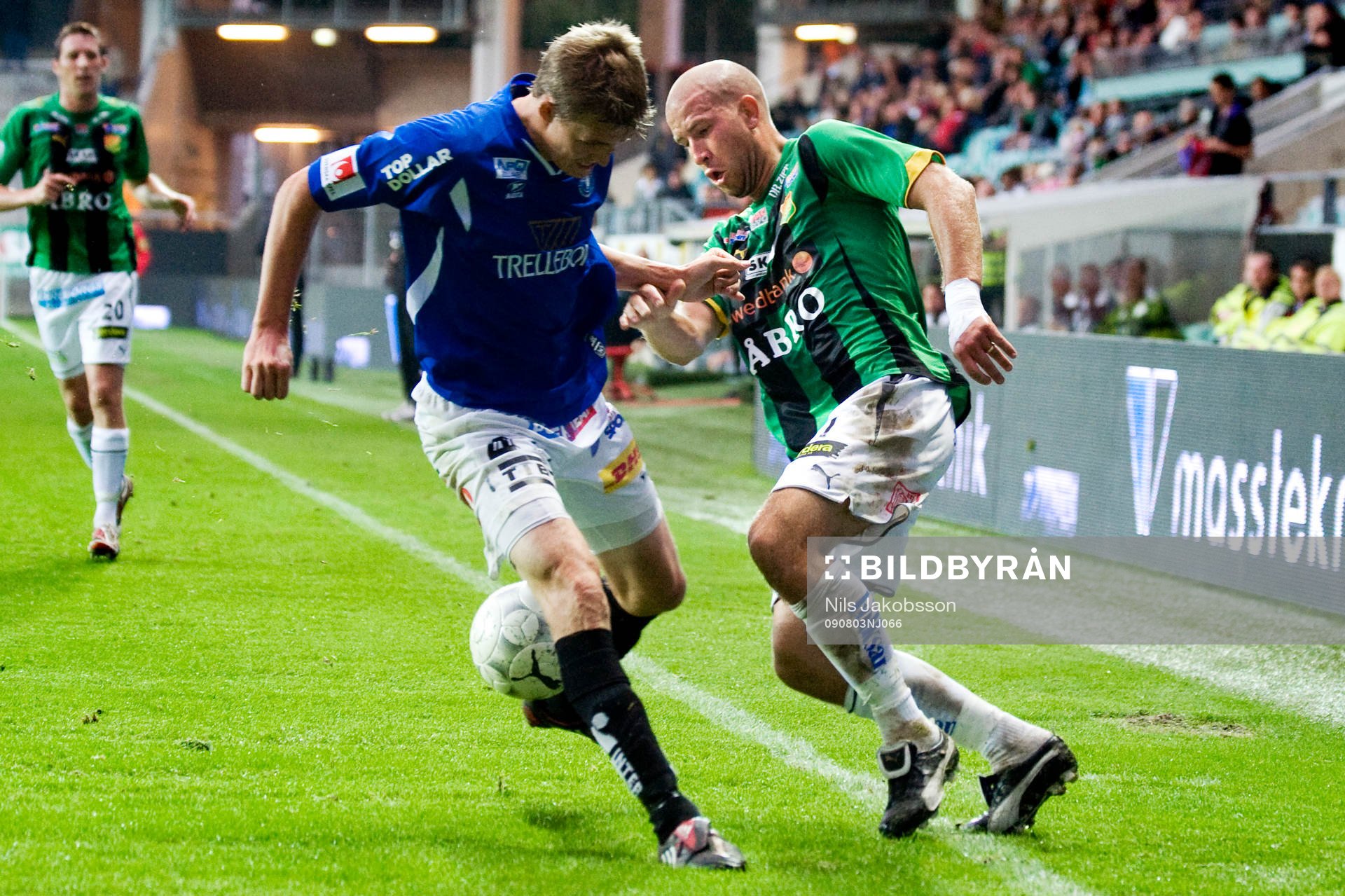 Mattias Lindström, GAIS tunnlar Peter Abelsson, Trelleborg