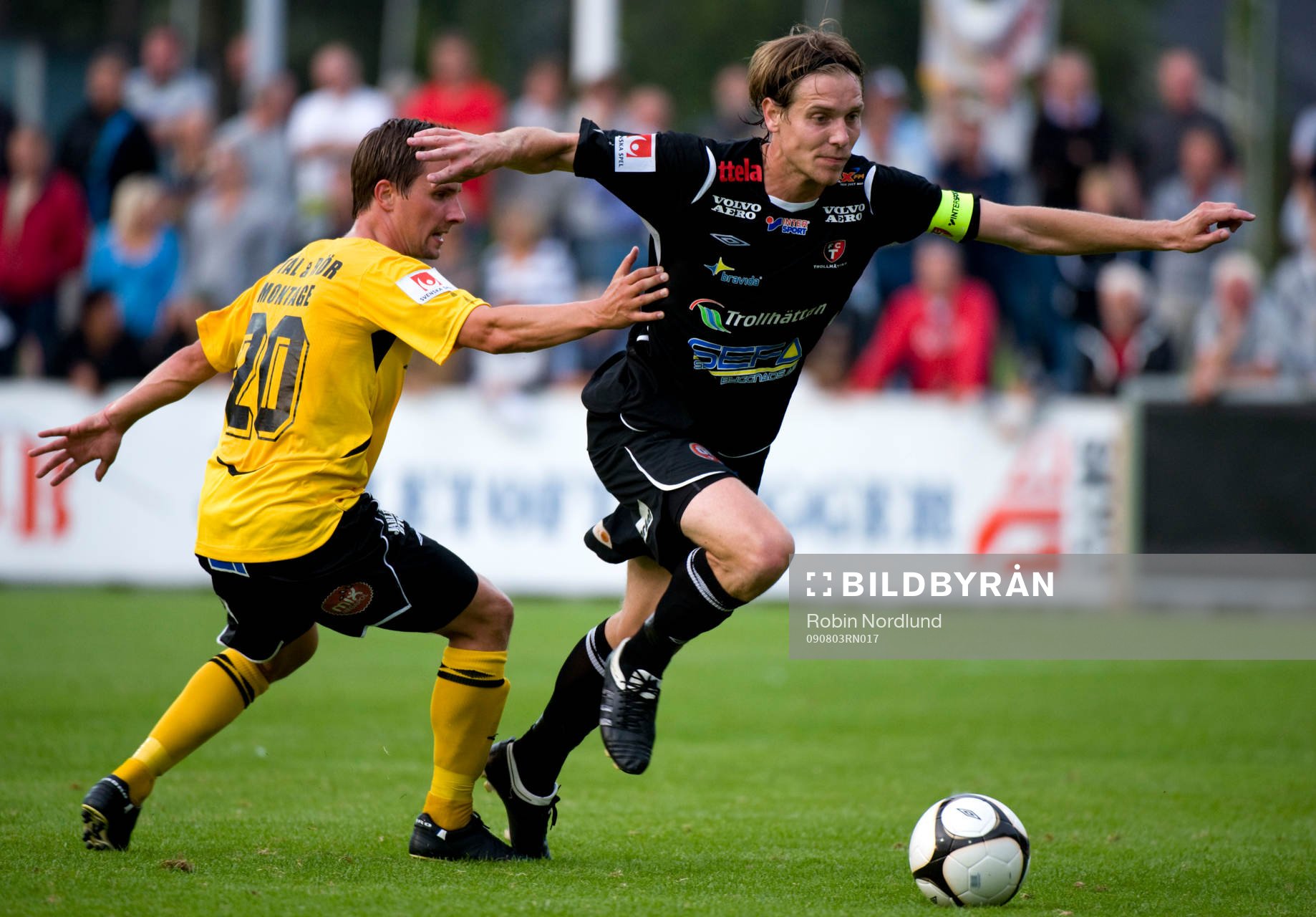 Per Eriksson, Trollhättan mot Daniel Nicklasson, Mjällby