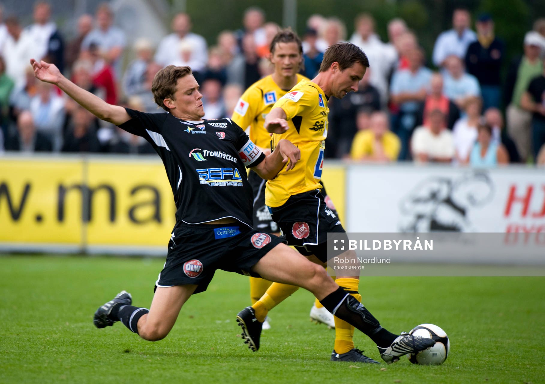 Tom Pettersson, Trollhättan mot Daniel Nicklasson, Mjällby