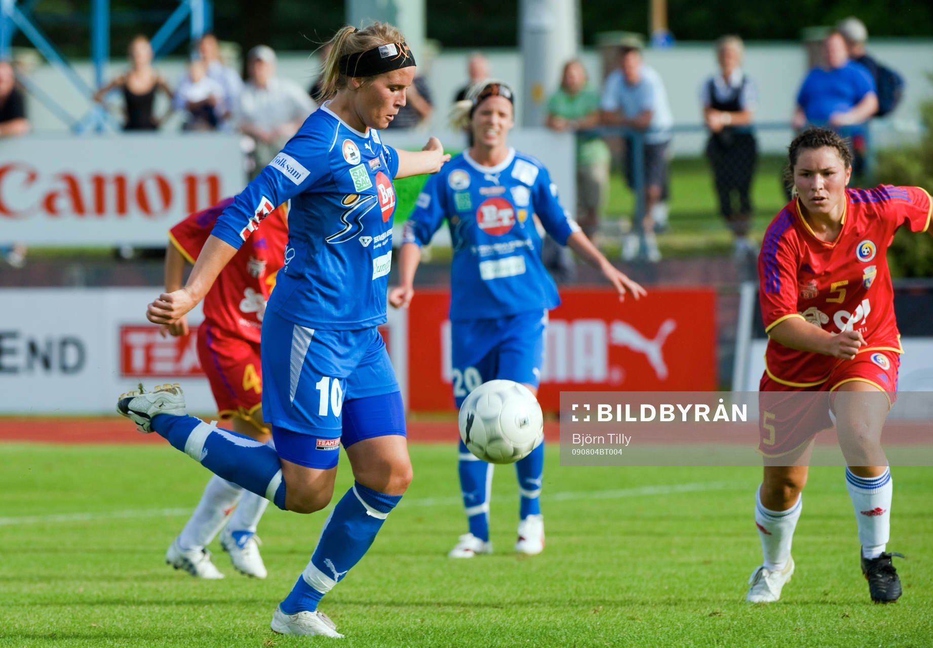 Fotboll, dam, UEFA, Women Champions League, Clujana -