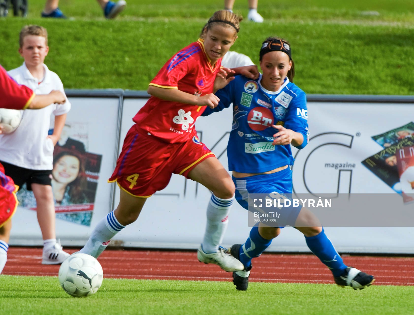 Fotboll, dam, UEFA, Women Champions League, Clujana -