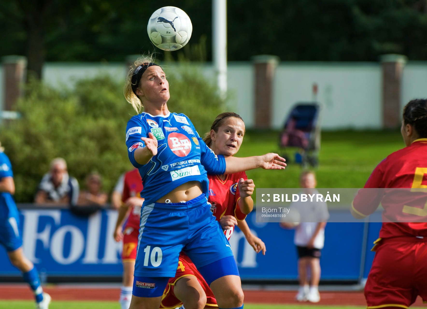 Fotboll, dam, UEFA, Women Champions League, Clujana -