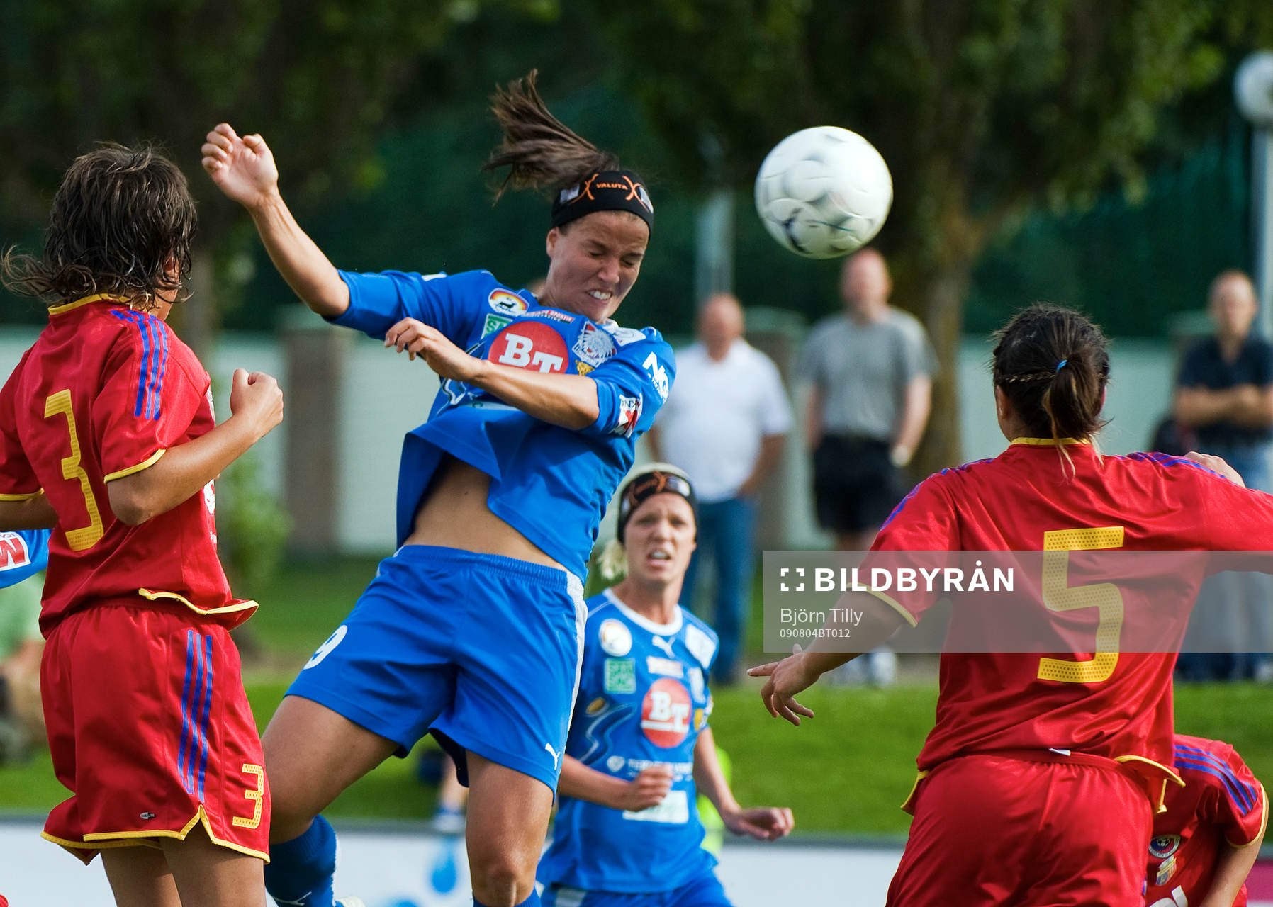 Fotboll, dam, UEFA, Women Champions League, Clujana -