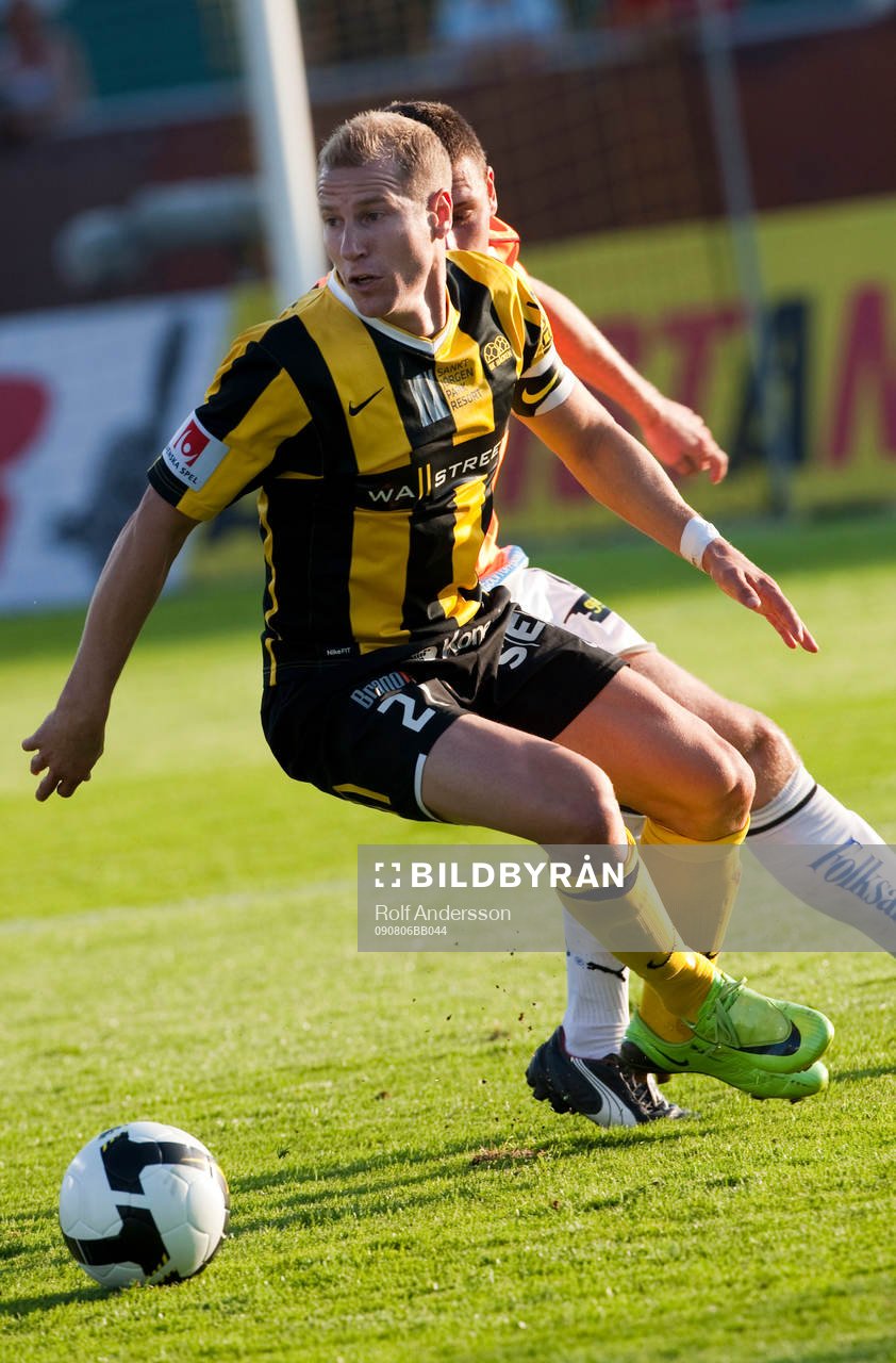 Fotboll, Allsvenskan, Häcken - Gais: Jonas Henriksson