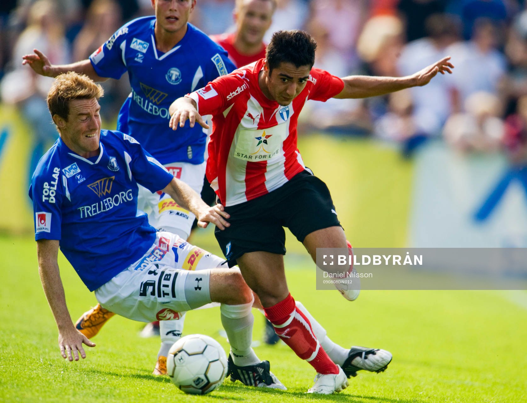 Jiloan Hamad, Malmö och Mikael Bengtsson, Trelleborg