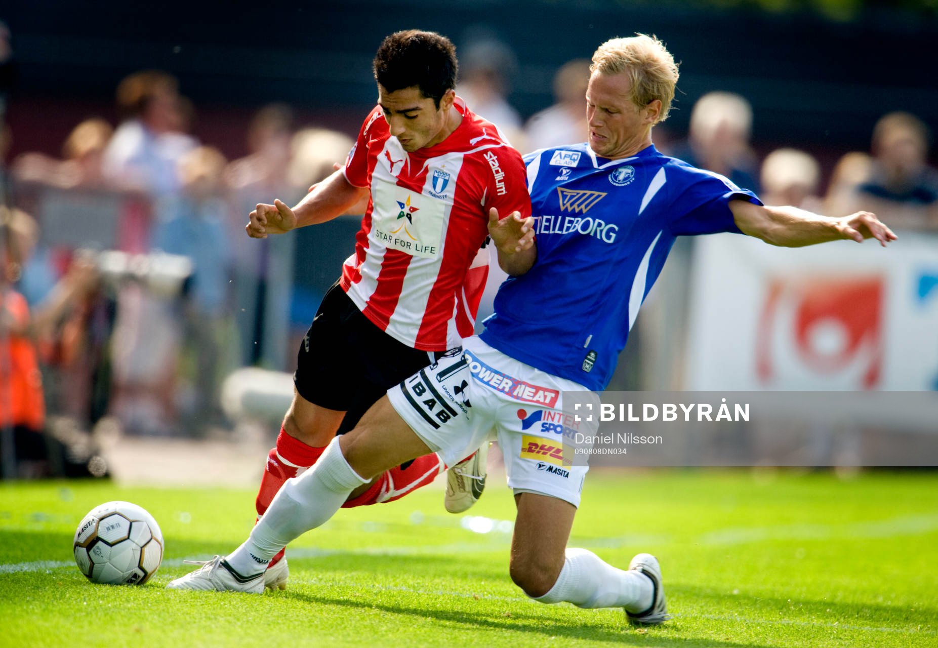 Jiloan Hamad, Malmö och Magnus Andersson, Trelleborg