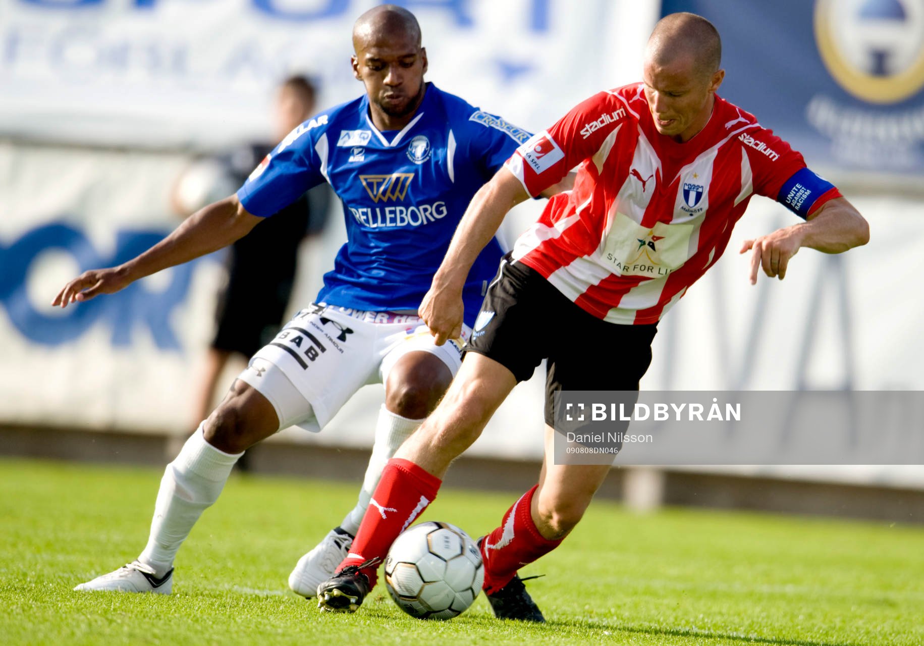   Daniel Andersson, Malmö och Paulino Lopes Tavares, Trelleborg.