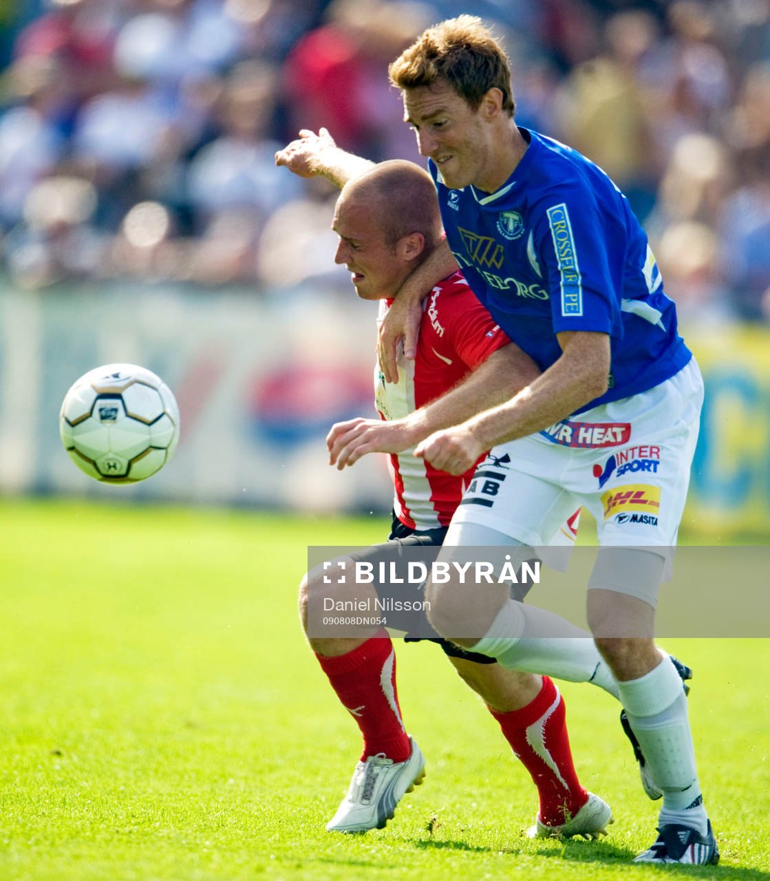 Daniel Larsson, Malmö och Mikael Bengtsson, Trelleborg