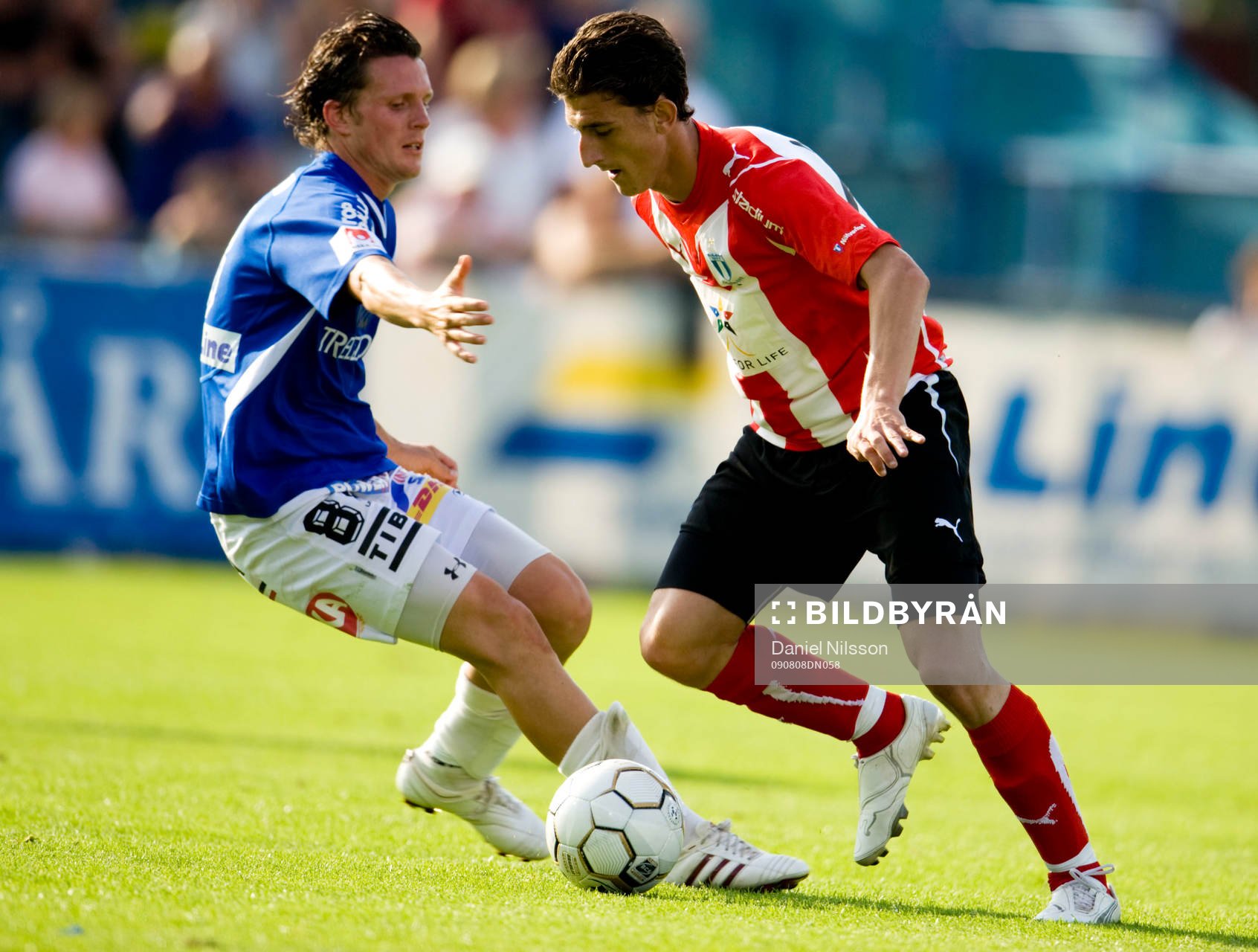 Agon Mehmeti, Malmö och Kristian Haynes, Trelleborg