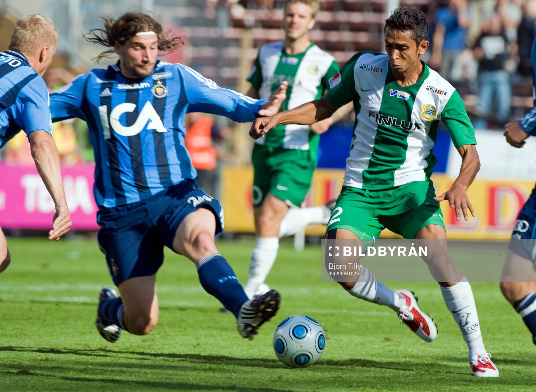 Jan Tauer, Djurgården och Claudio da Silva, Hammarby