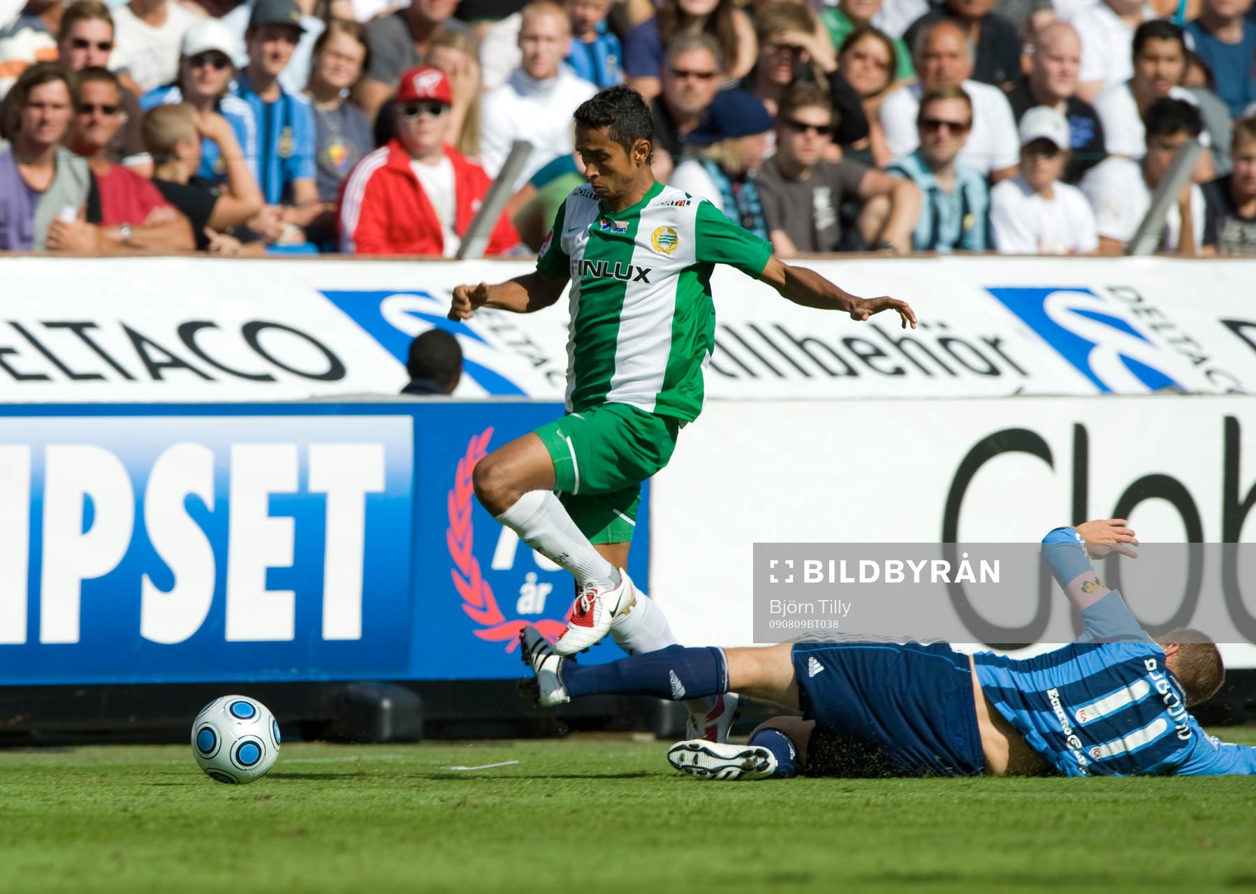 Claudio da Silva, Hammarby och Daniel Sjölund, Djurgården