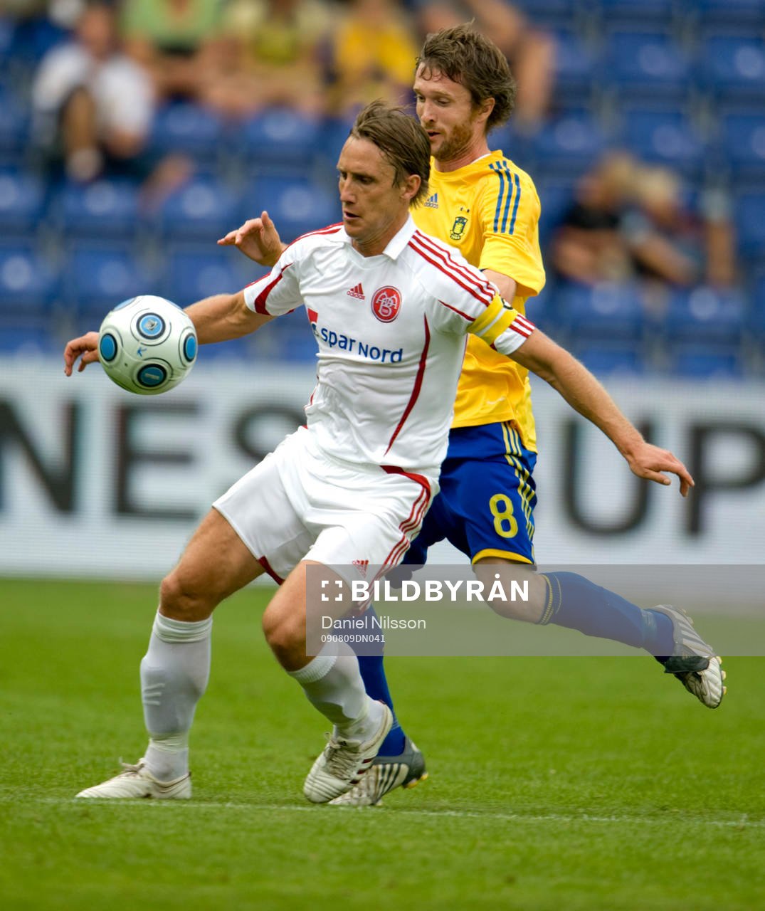 Andreas Johansson, Aalborg och Mikael Nilsson, Bröndby