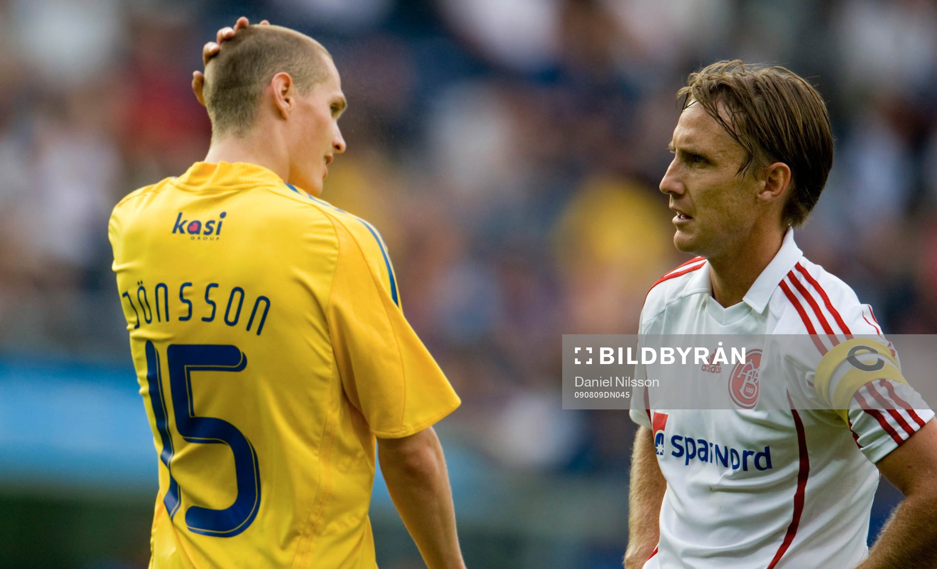 Jon Jönsson, Bröndby och Andreas Johansson, Aalborg