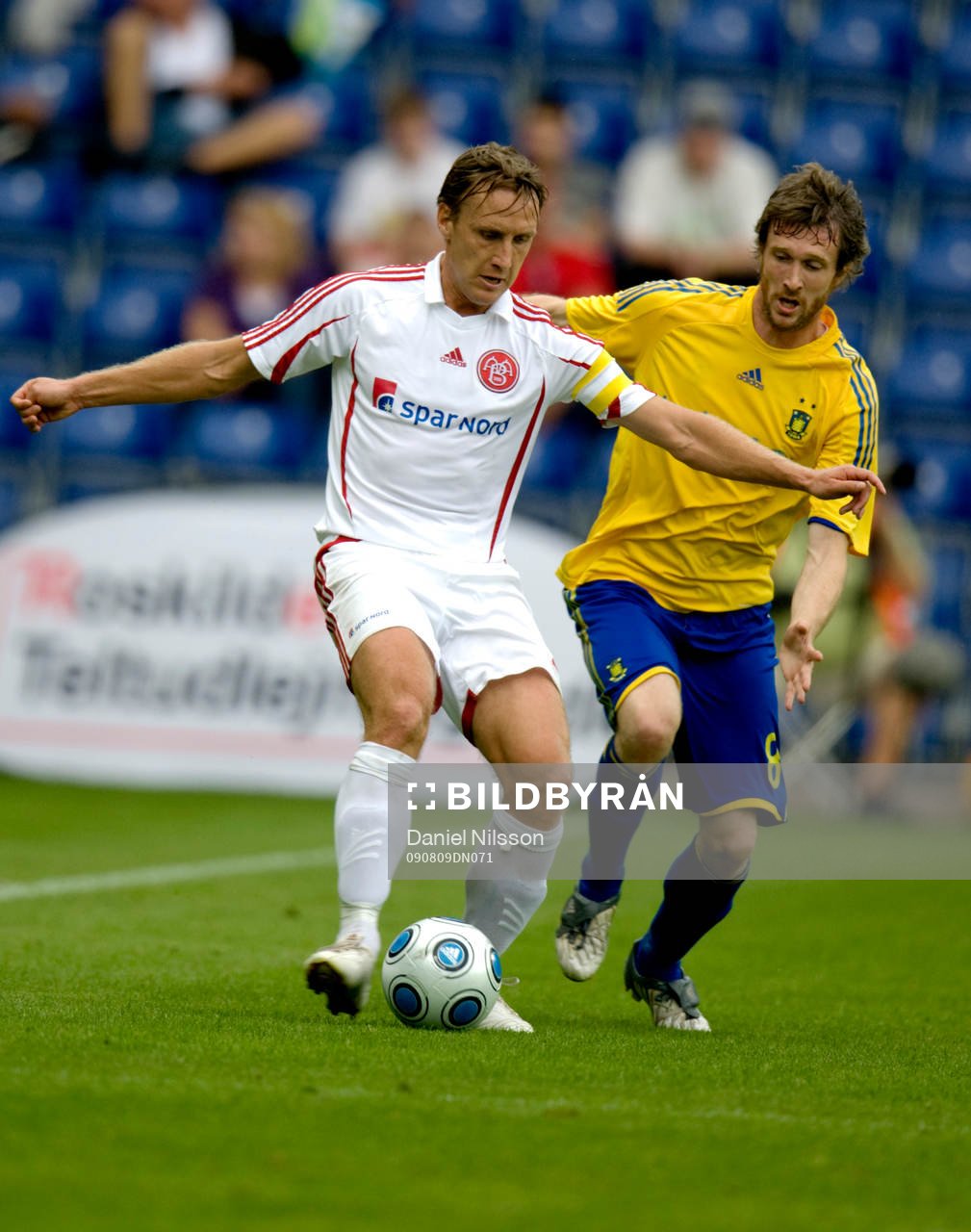 Andreas Johansson, Aalborg och Mikael Nilsson, Bröndby