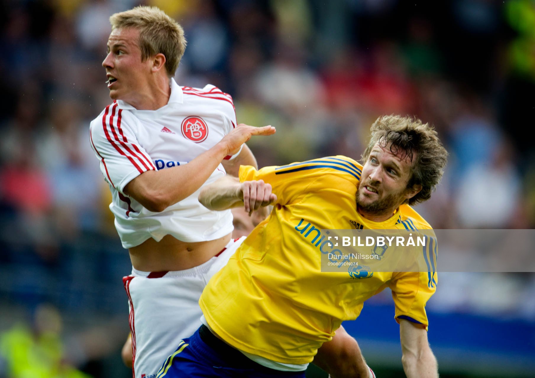 Mikael Nilsson, Bröndby och Jeppe Curth, Aalborg