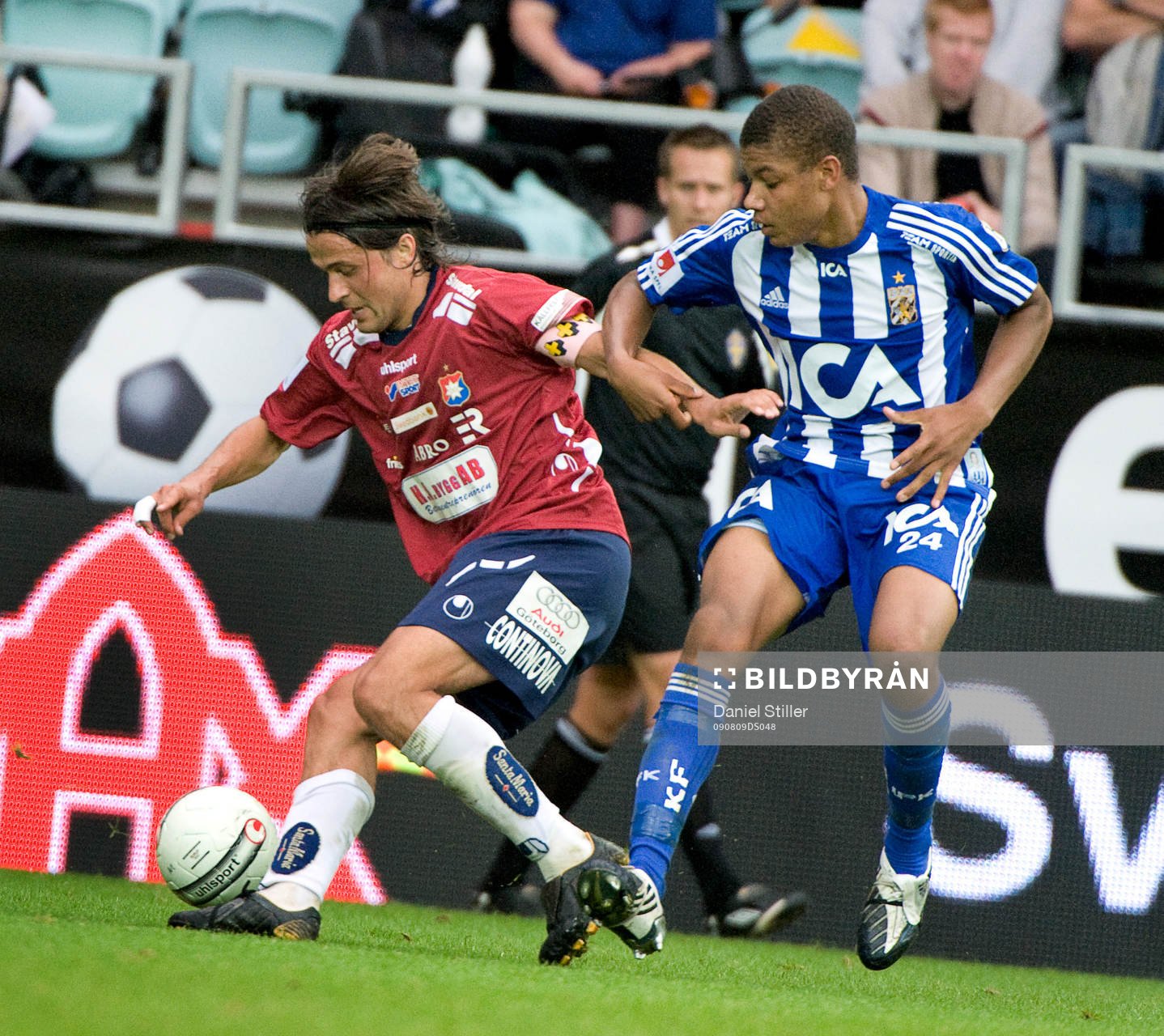 Pavel Zavadil, Örgryte. Mikael Dyrestam, IFK Göteborg