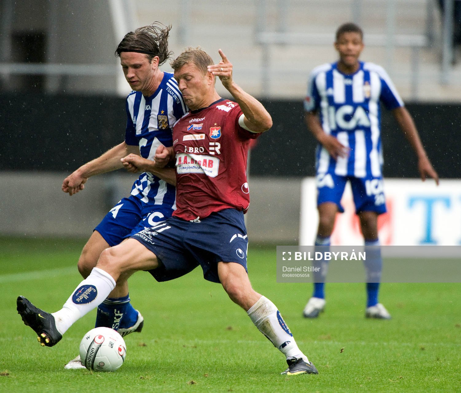 Marcus Allbäck, Örgryte. Gustav Svensson, IFK Göteborg