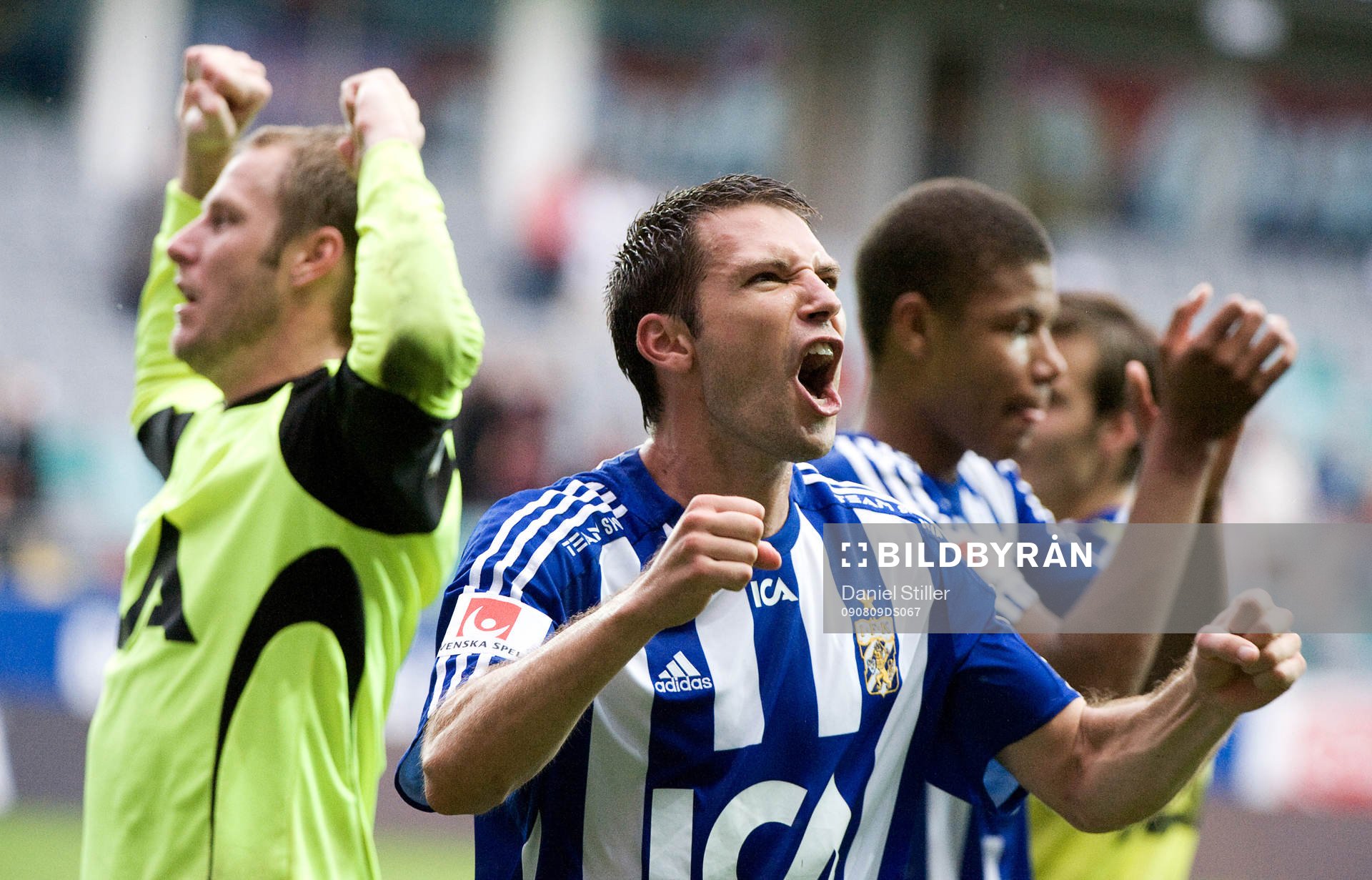 Stefan Selakovic, Kim Christensen, målvakt, IFK Göteborg, jubel