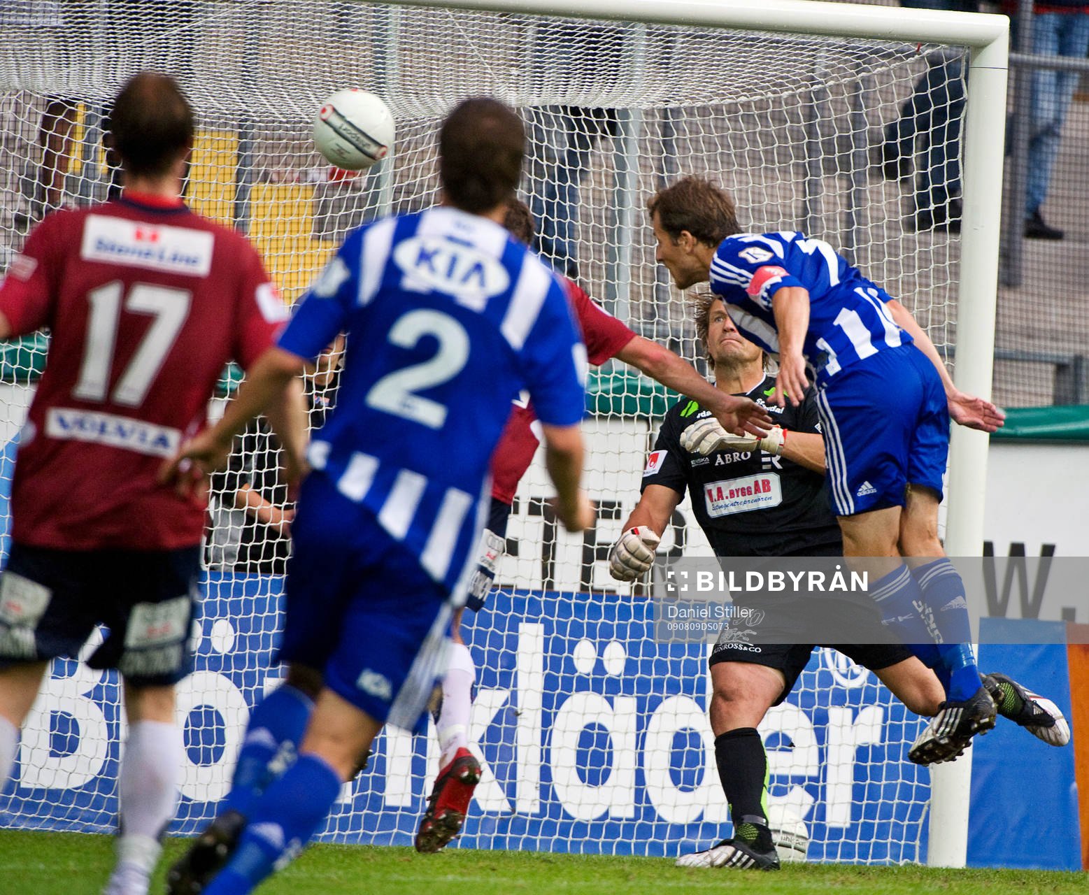Tobias Hysén, IFK Göteborg, gör avgörande 1-2 målet