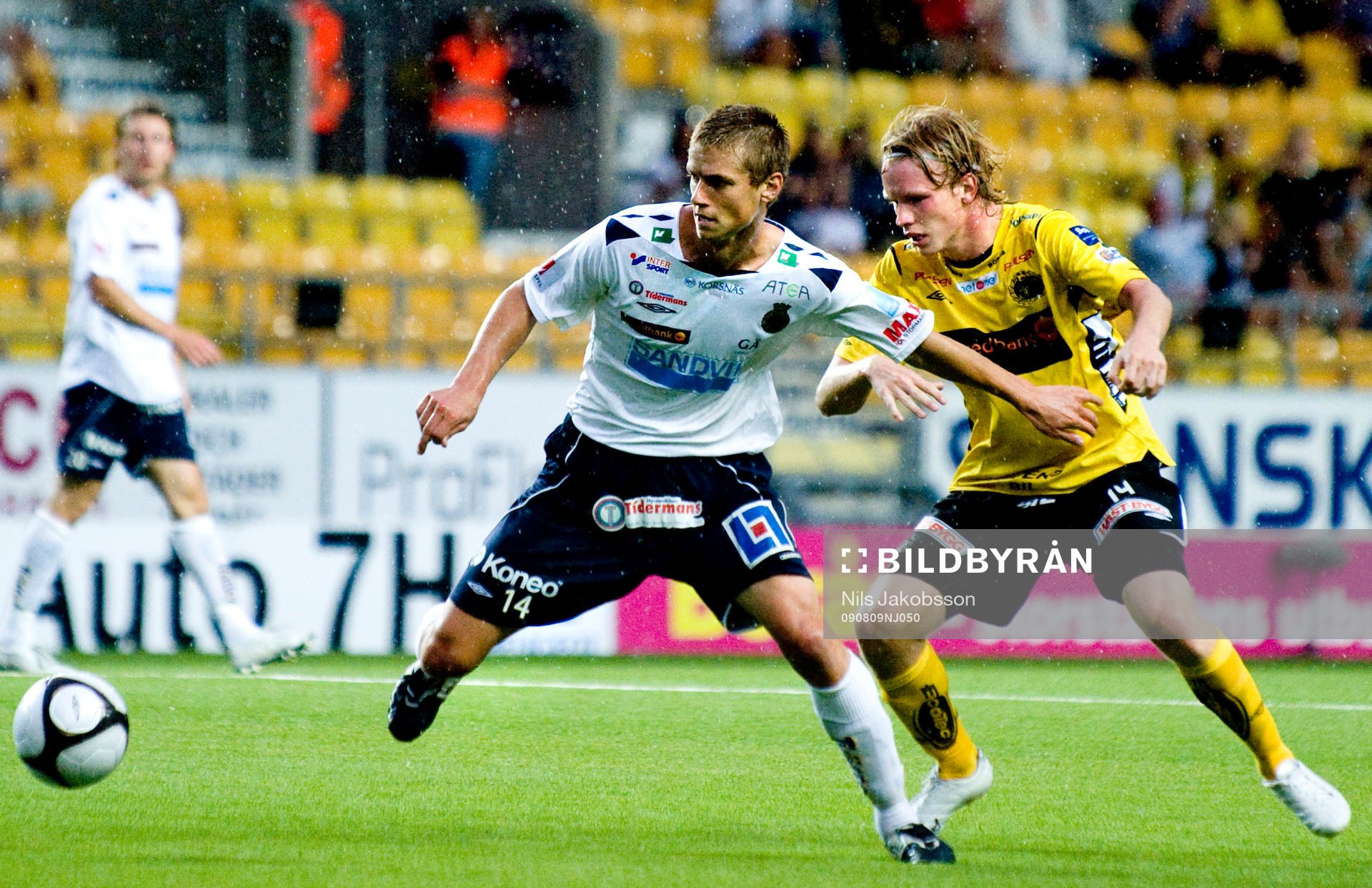  Bernhard Nyström, Gefle, Jesper Florén, Elfsborg.