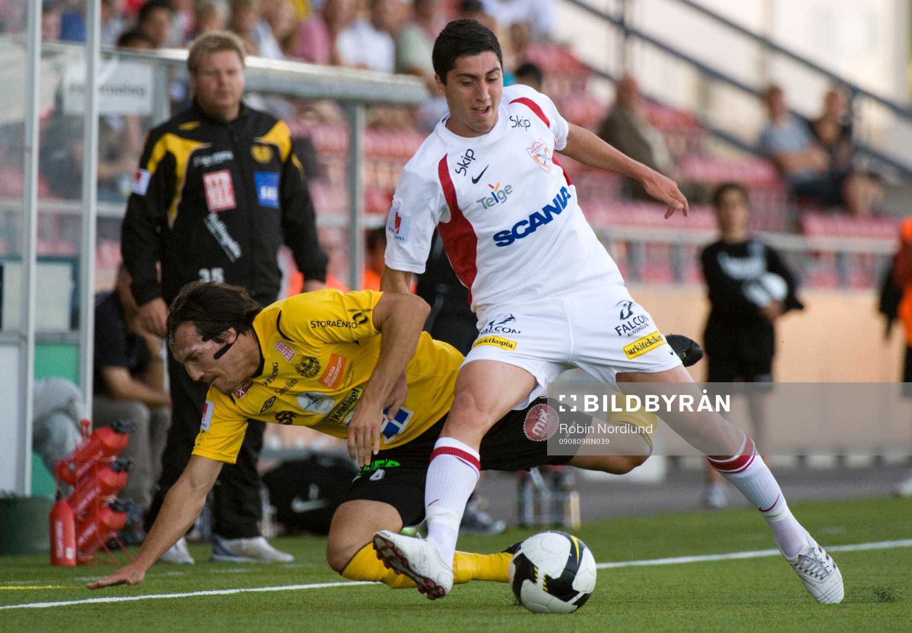 Nahir Besara, Assyriska mot Daniel Ivanovski, Mjällby