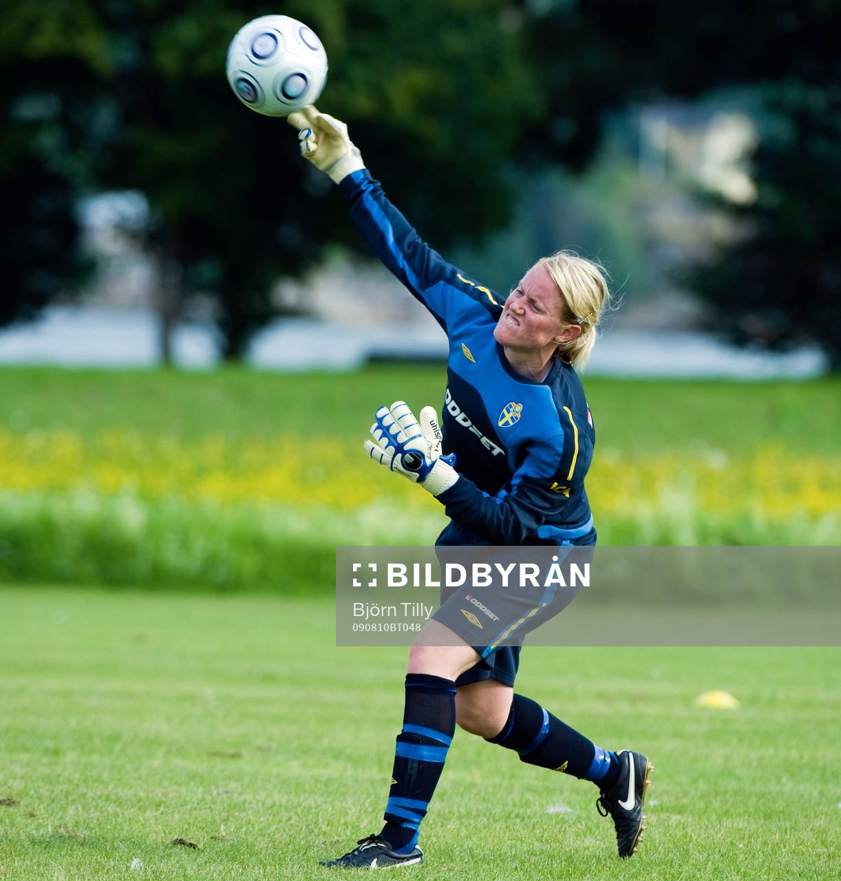 Kristin Hammarström, målvakt, Sverige