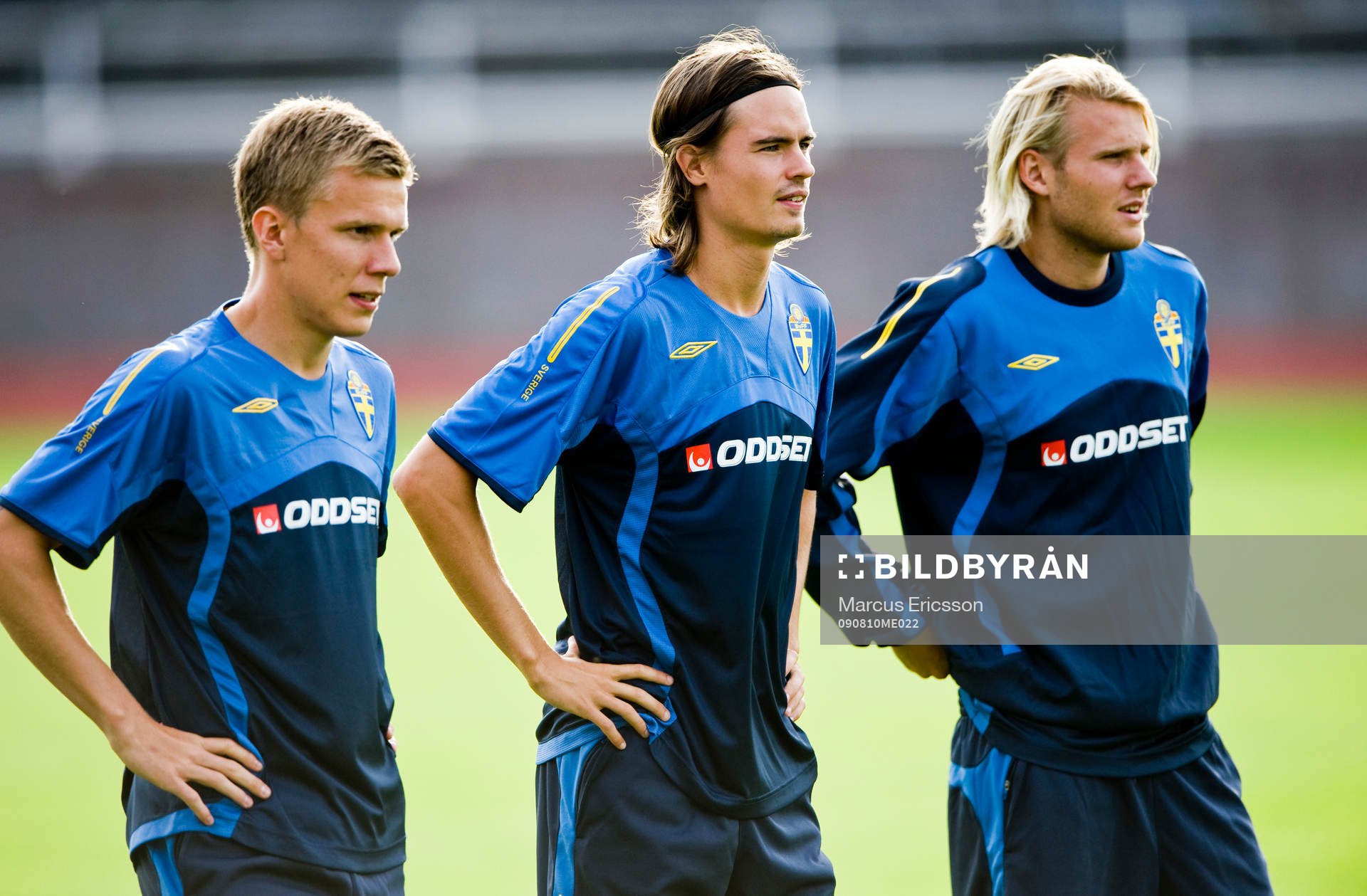 Pontus Wernbloom, Mikael Lustig och Ola Toivonen
