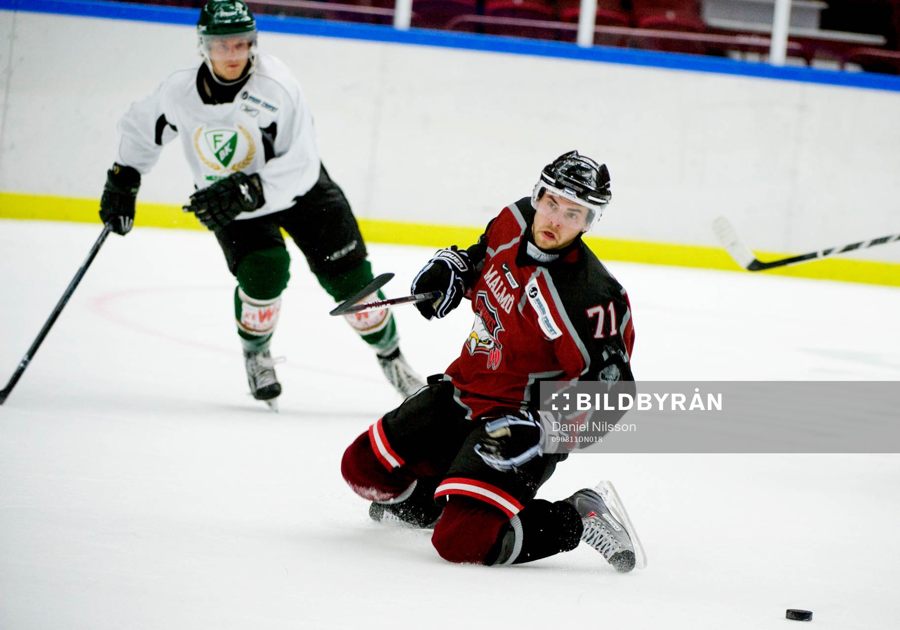 Gustaf Thorell, Färjestad och Fredrik Eriksson, Malmö