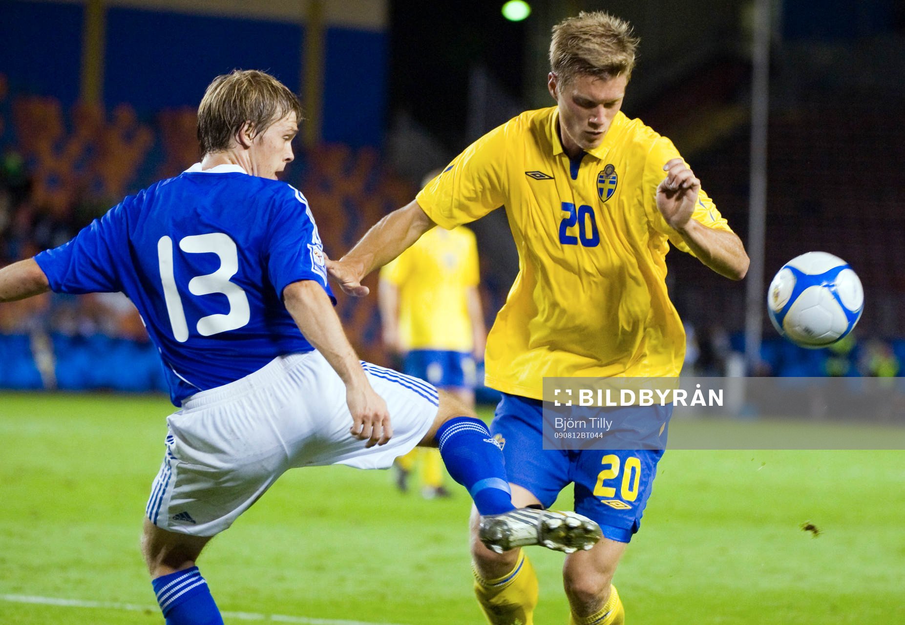 Veli Lampi, Finland och Viktor Elm, Sverige