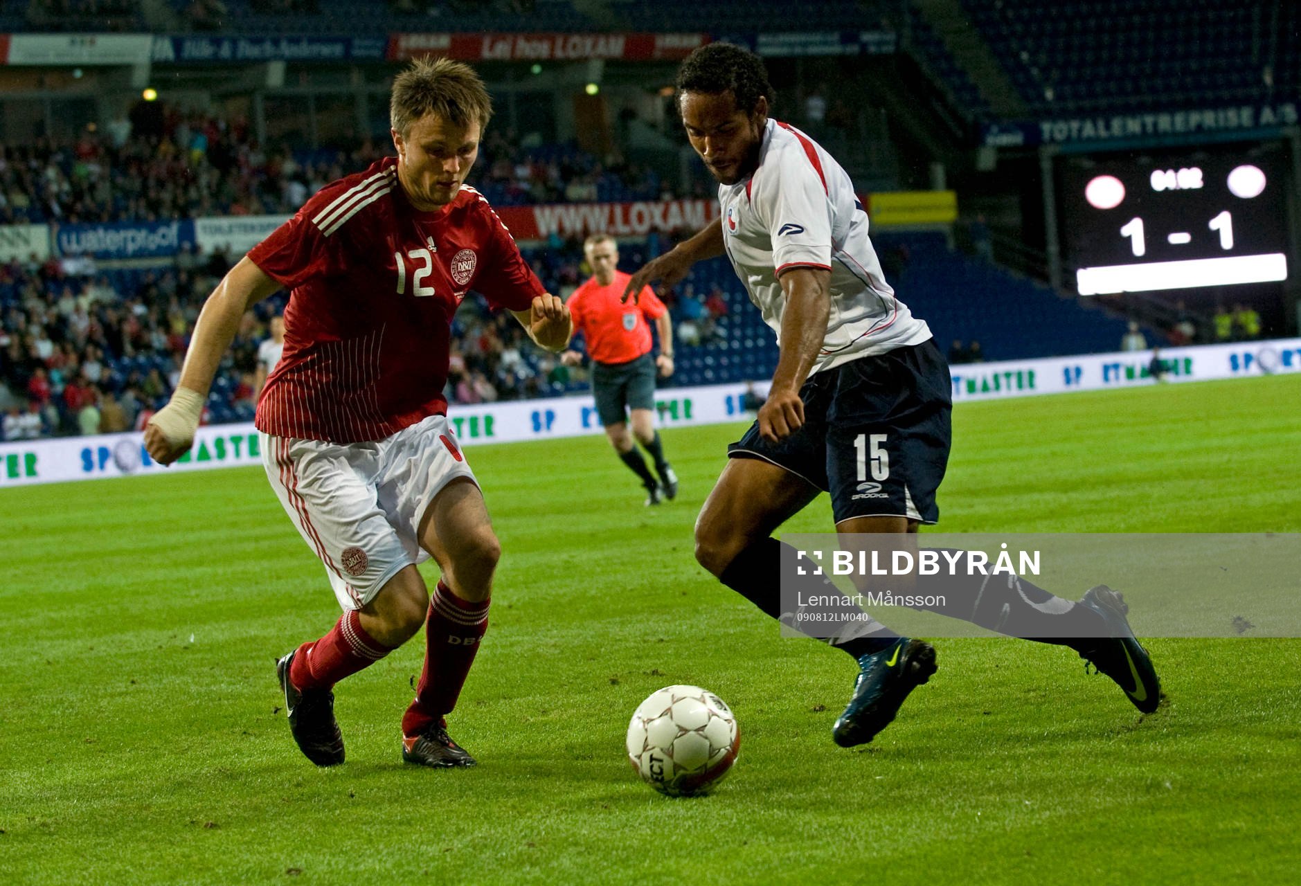 William Kvist Jörgensen, Danmark och Jean Beausejour, Chile